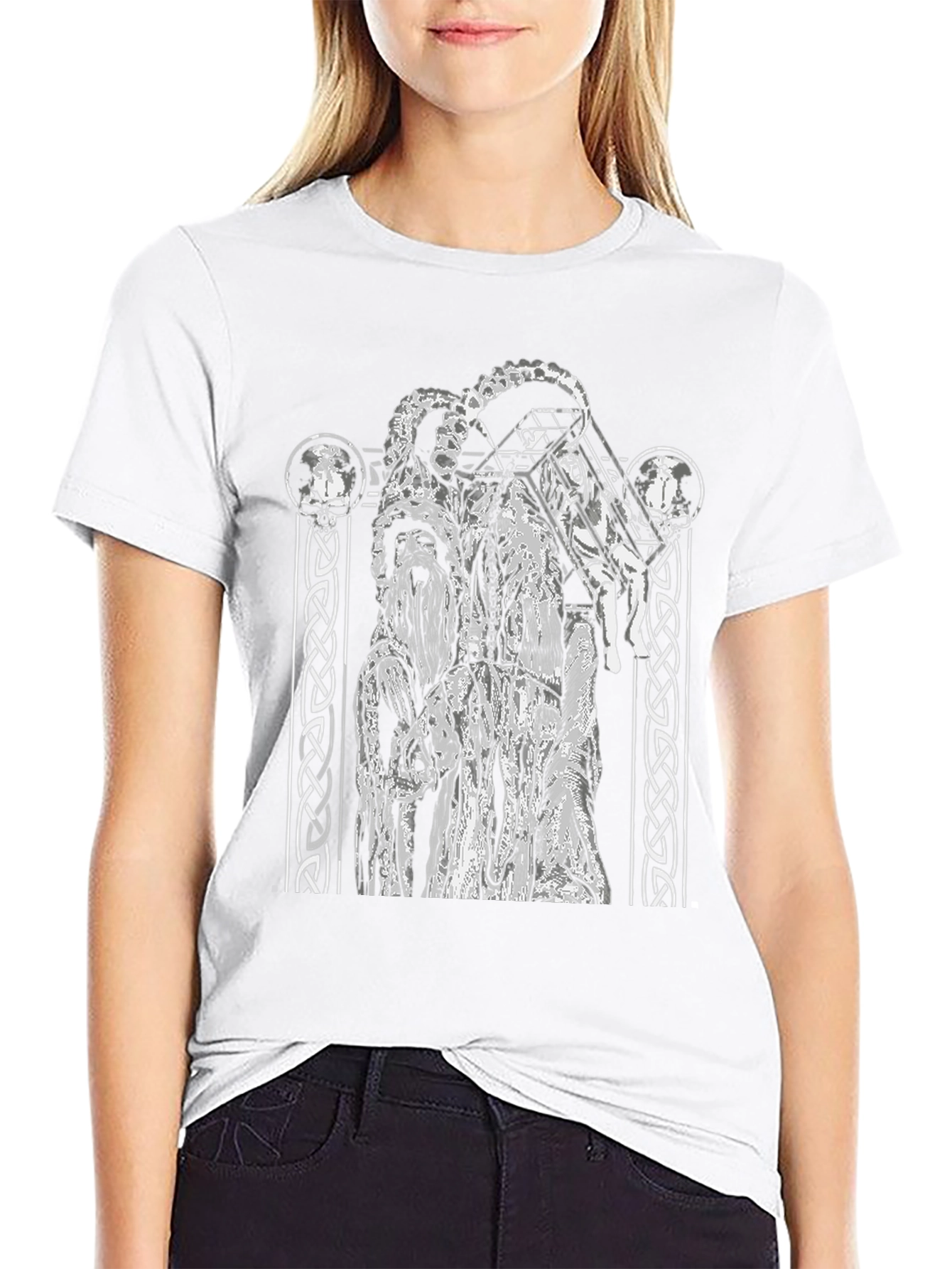 Grim T-Shirt with Occult Design