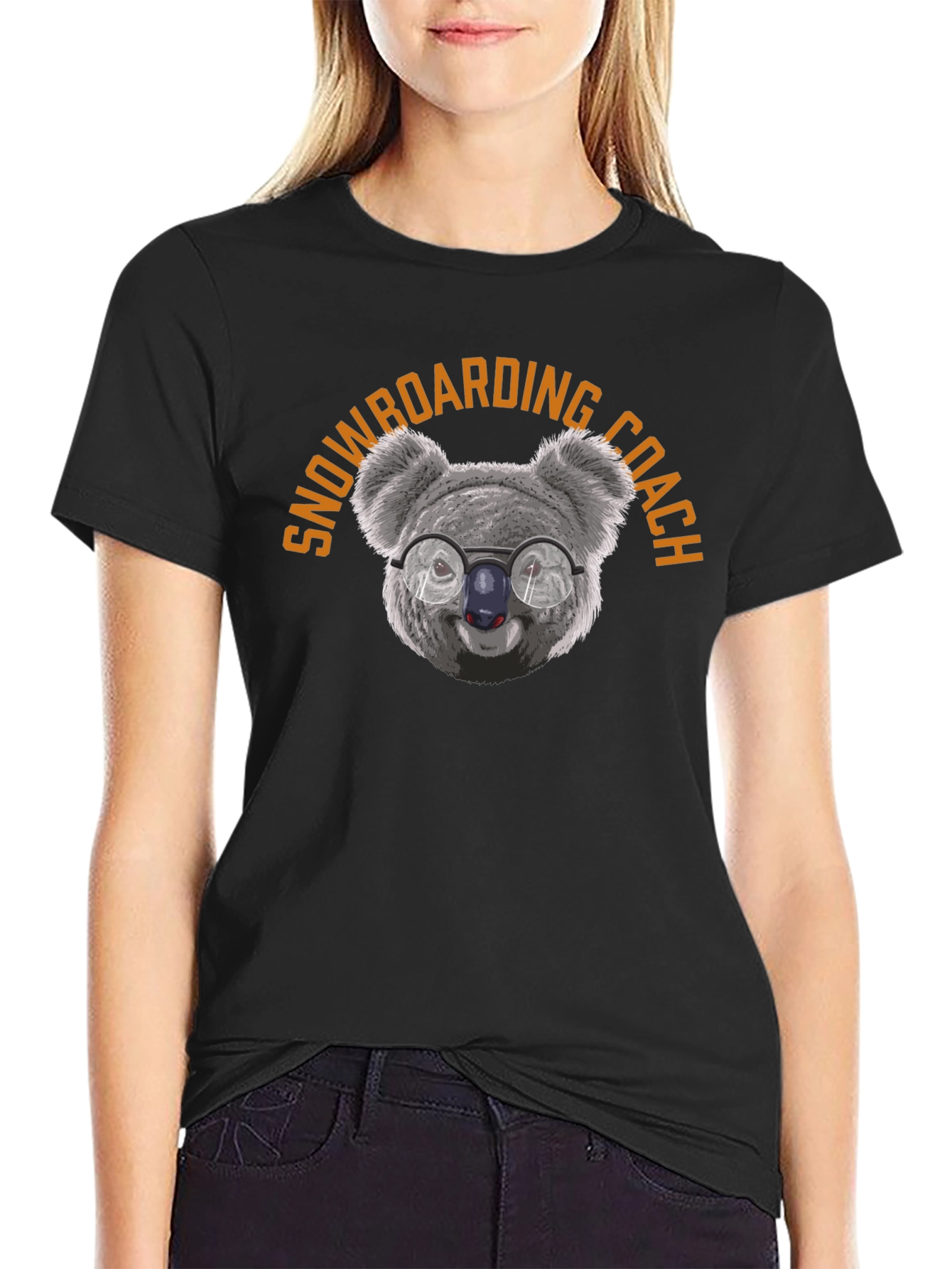 Snowboarding Coach Koala T-Shirt