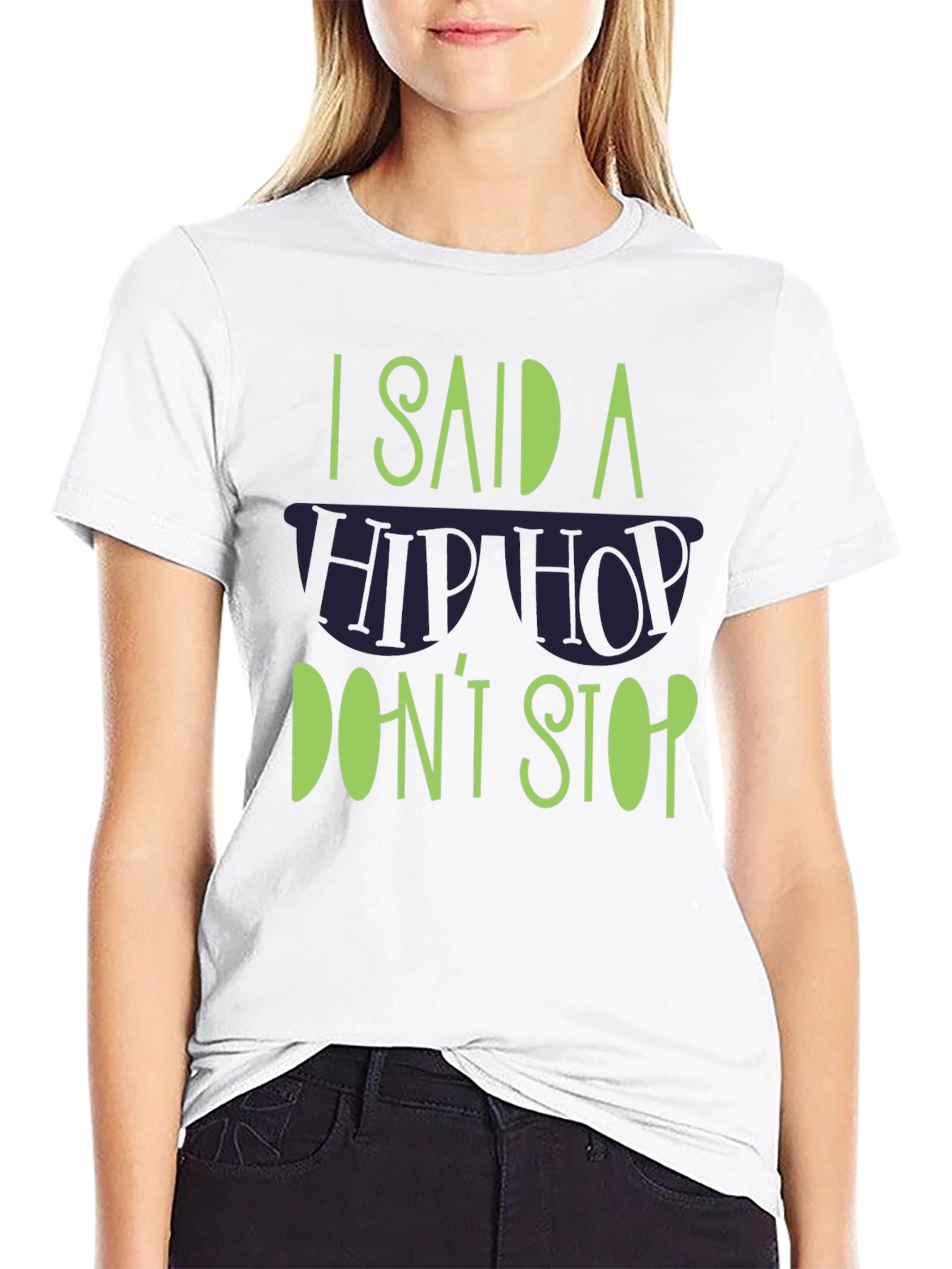Hip Hop Dont Stop Graphic T-Shirt