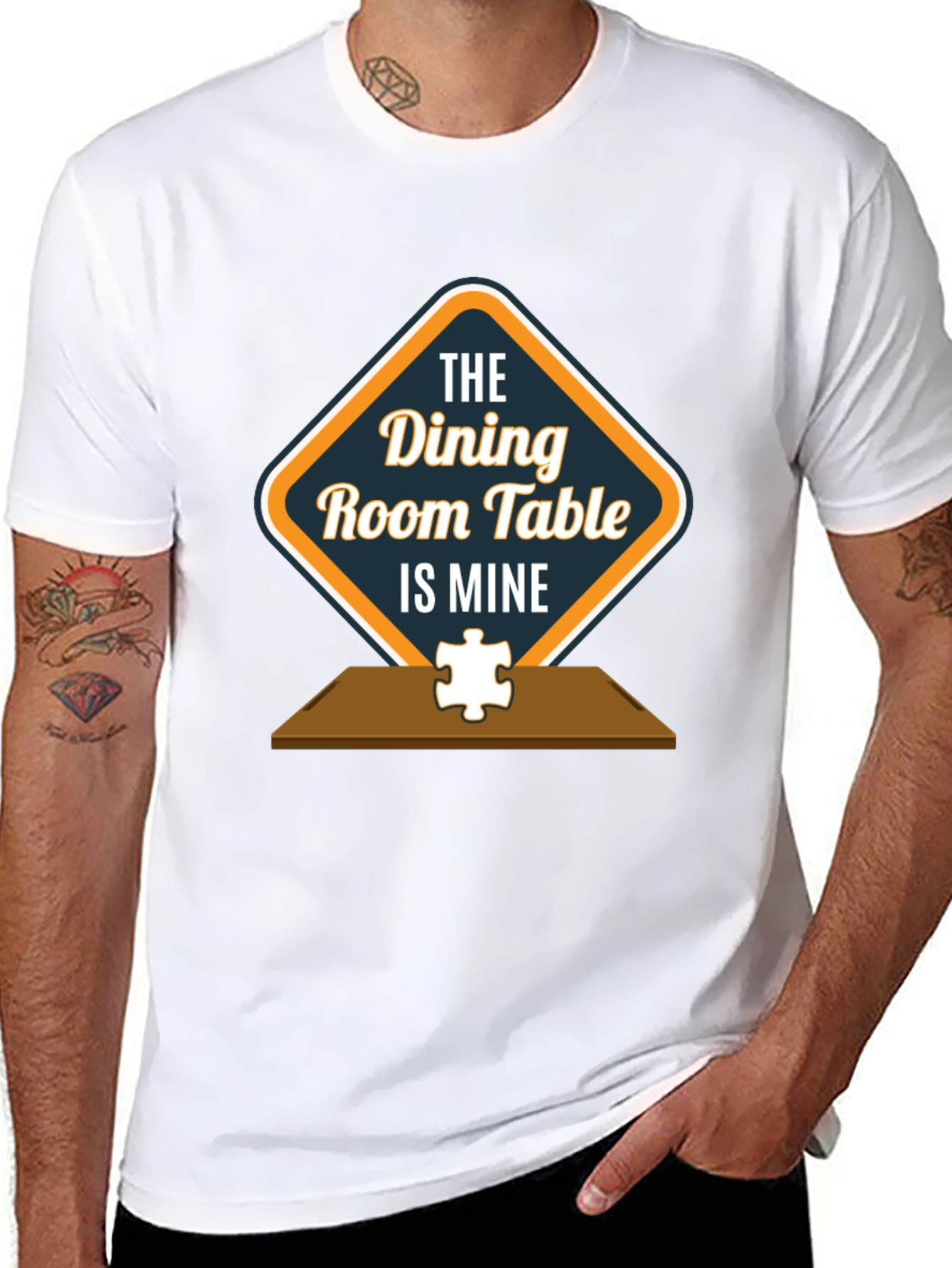 Dining Room Table Is Mine Graphic Tee