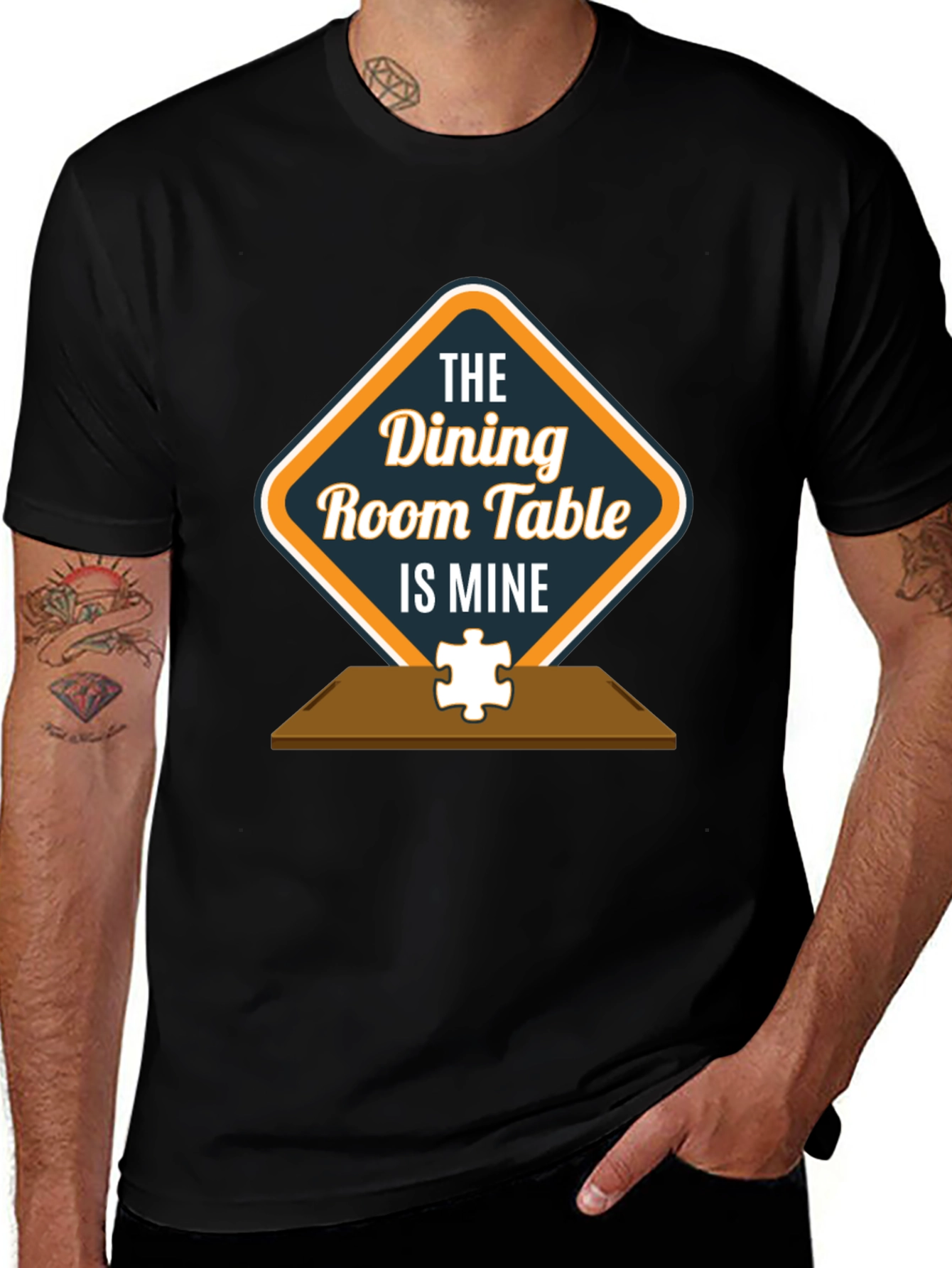 Dining Room Table Is Mine Graphic Tee