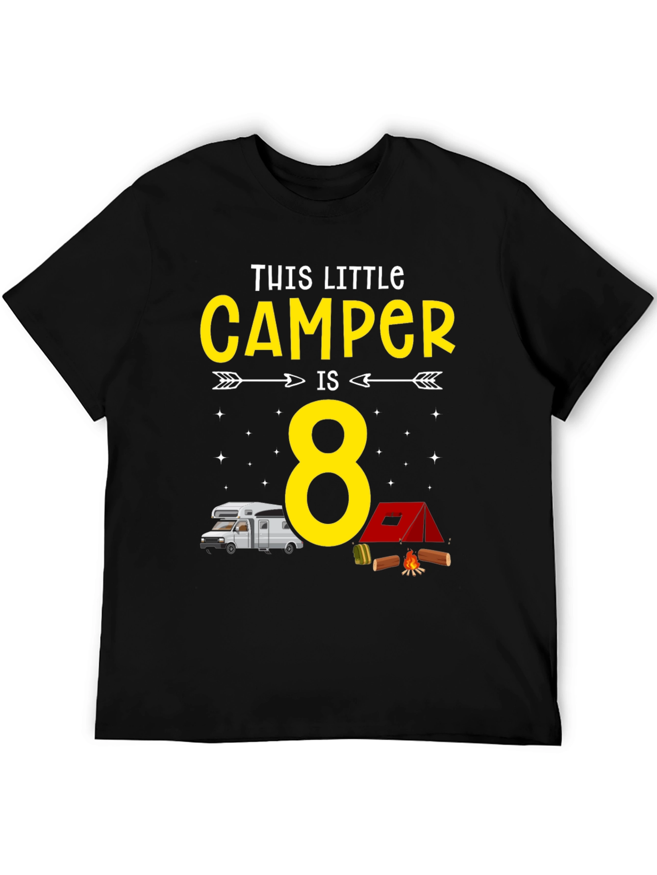 This Little Camper is 8 T-Shirt