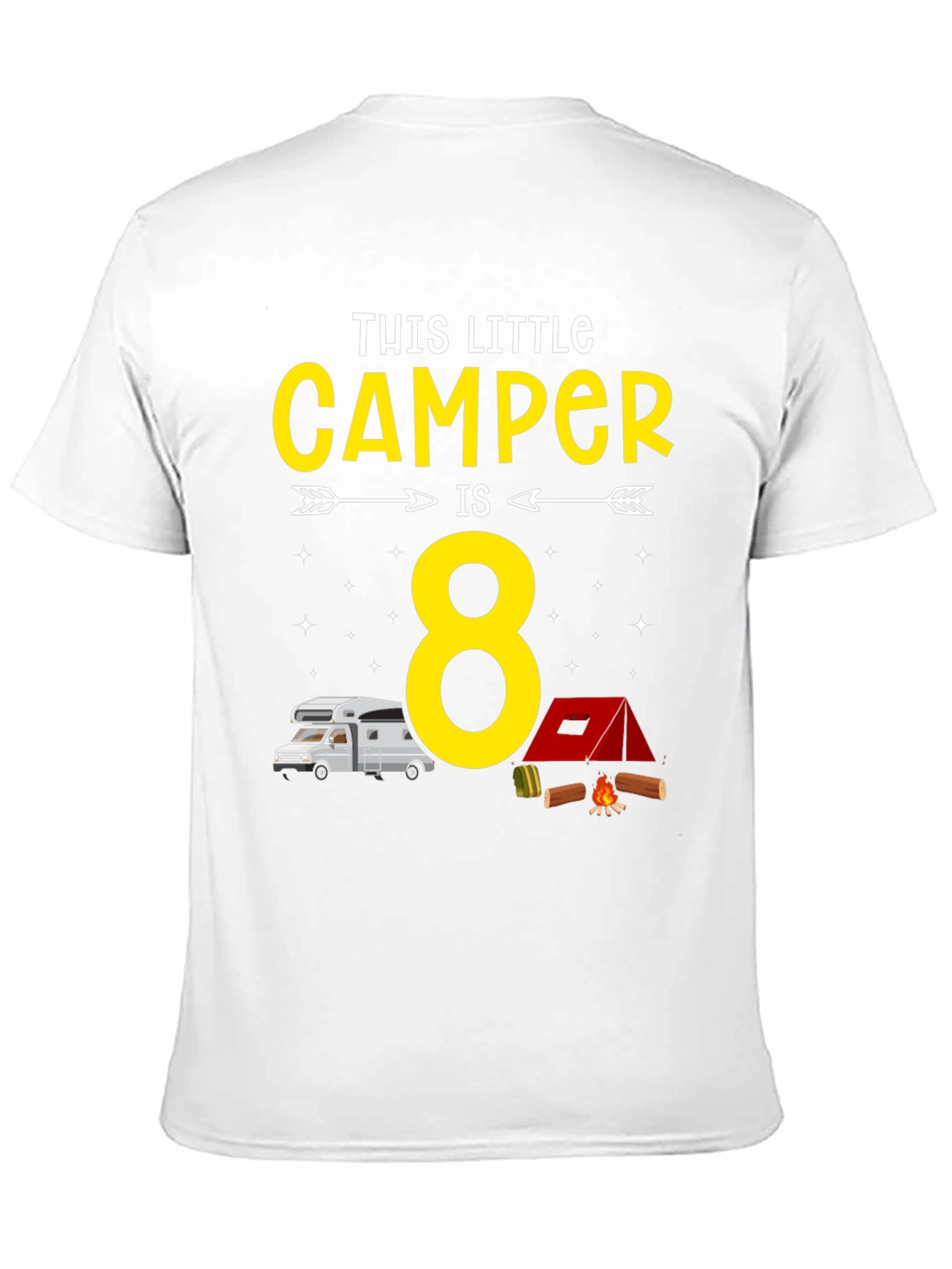 This Little Camper is 8 T-Shirt