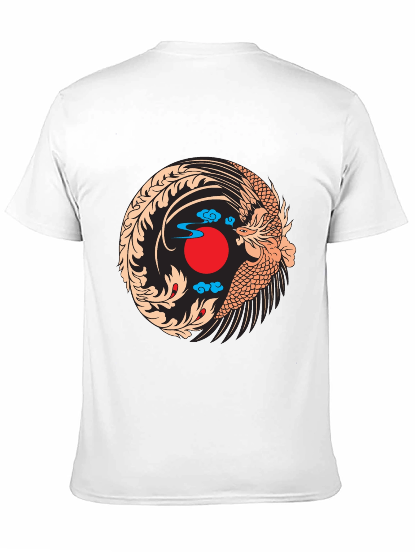 Phoenix Graphic Black T-Shirt