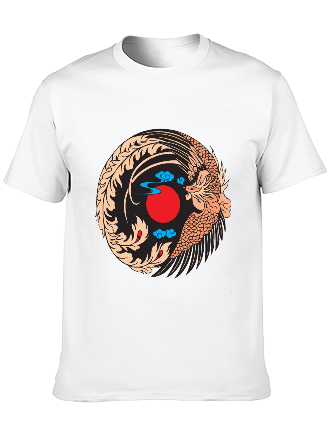 Phoenix Graphic Black T-Shirt