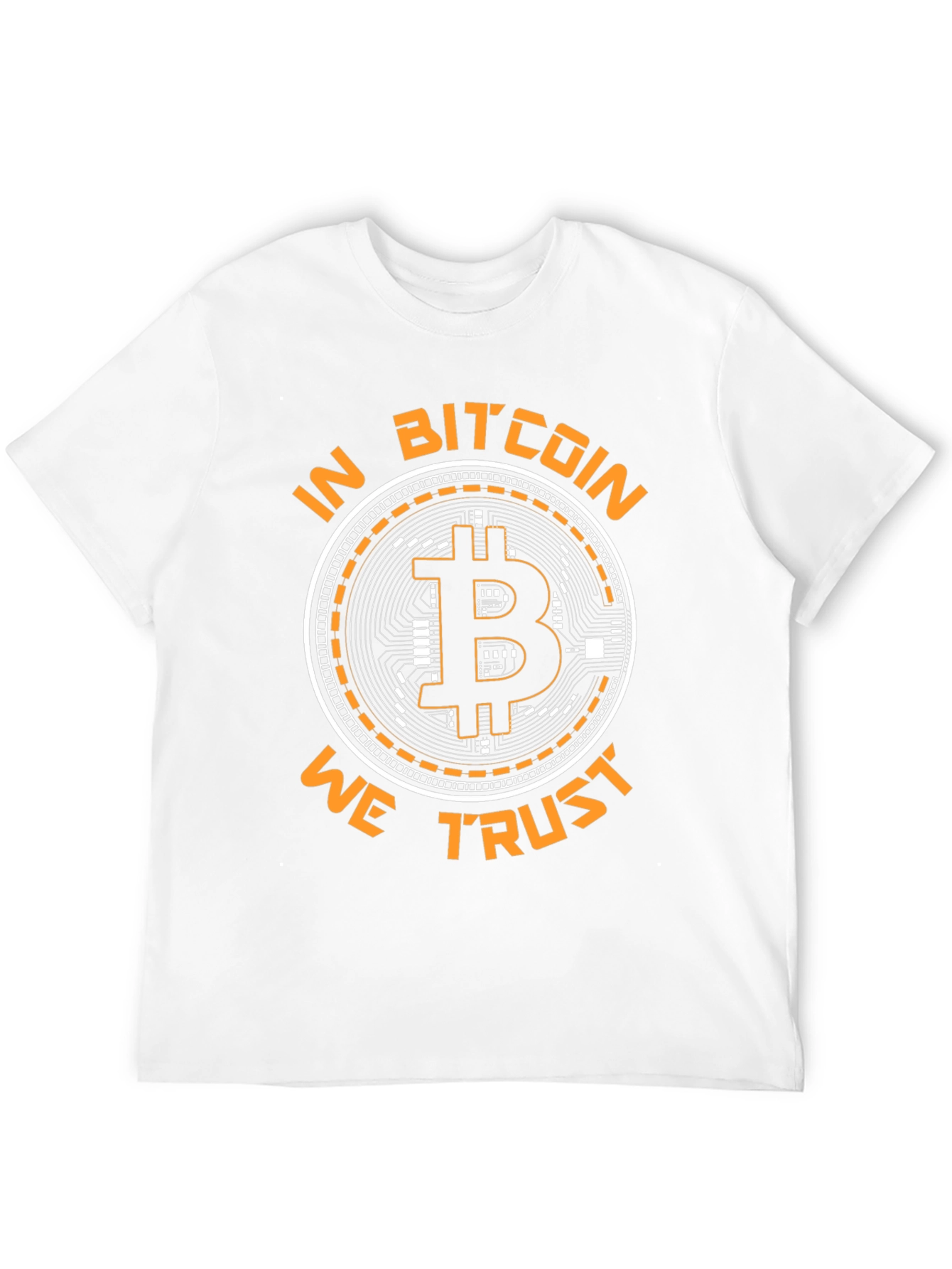Bitcoin T-Shirt - In Bitcoin We Trust Graphic Tee