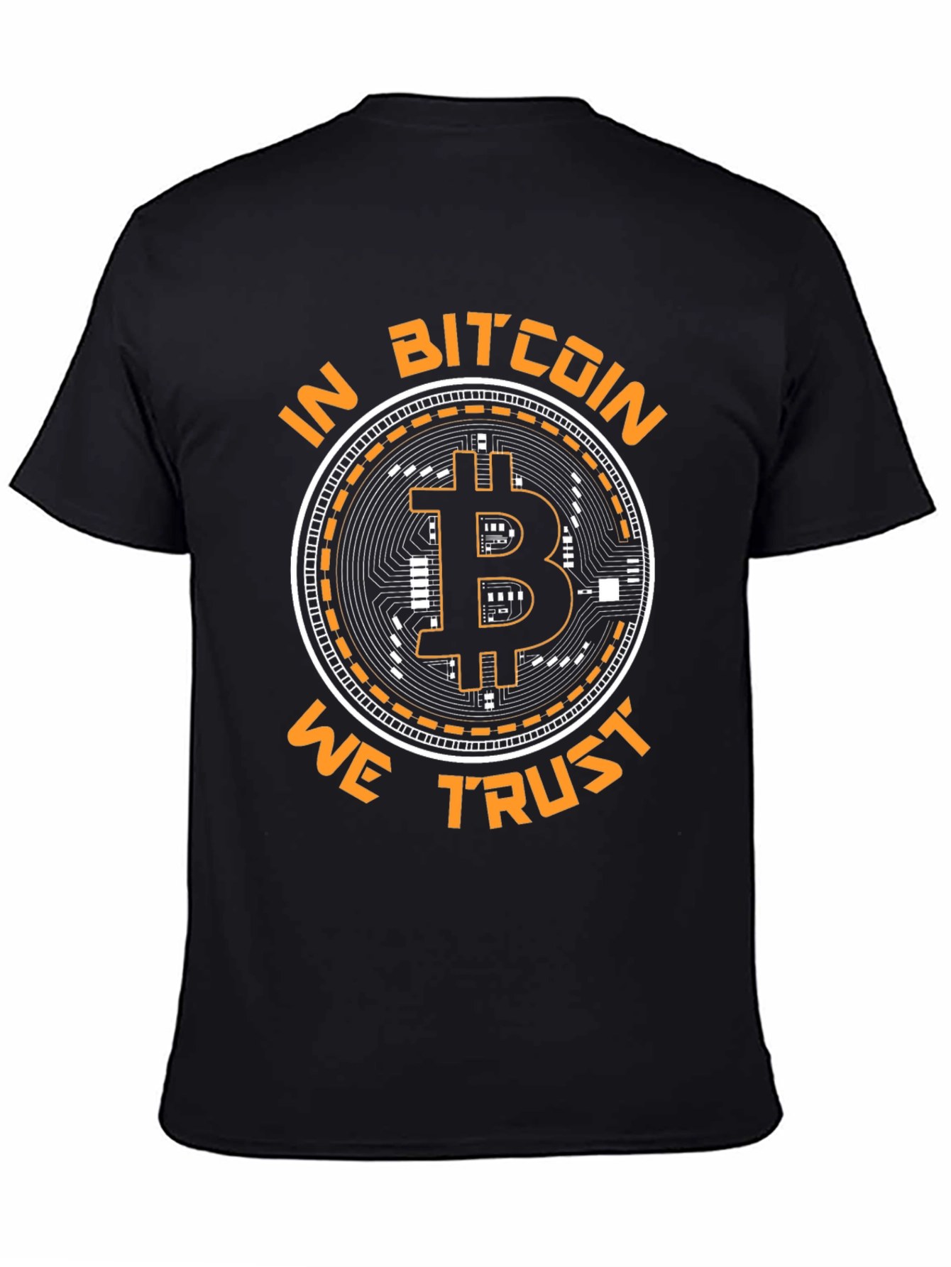 Bitcoin T-Shirt - In Bitcoin We Trust Graphic Tee