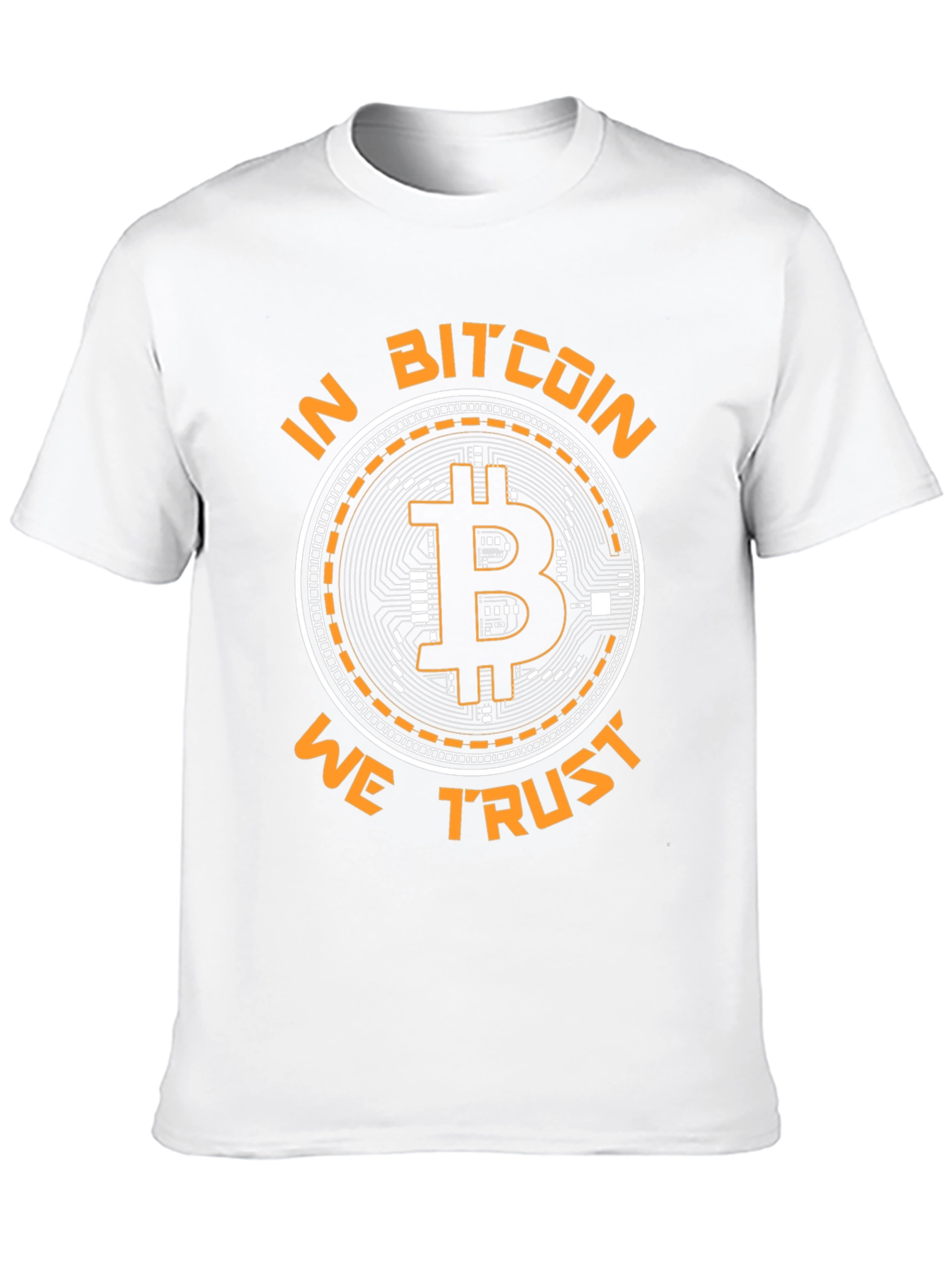 Bitcoin T-Shirt - In Bitcoin We Trust Graphic Tee