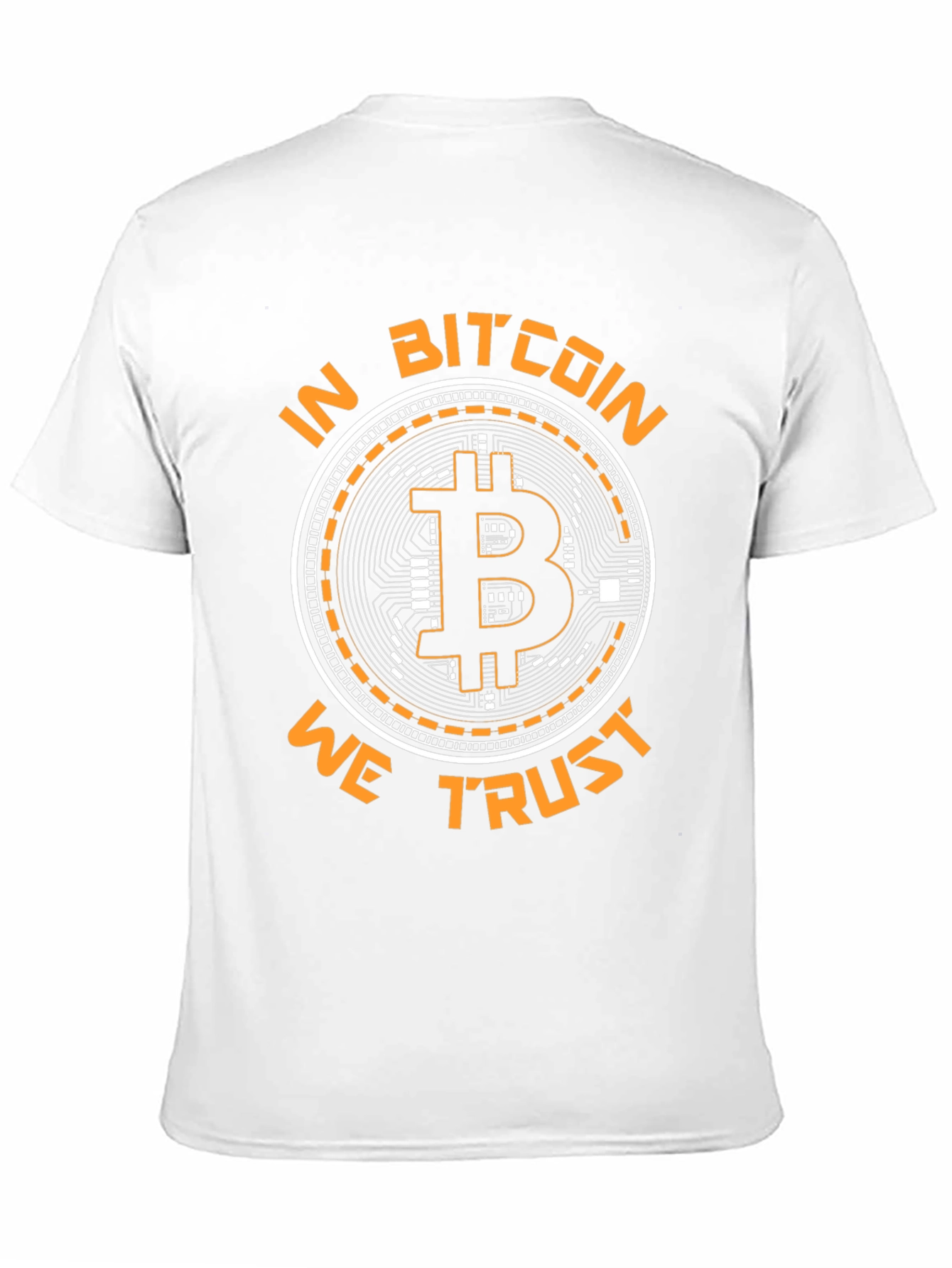 Bitcoin T-Shirt - In Bitcoin We Trust Graphic Tee