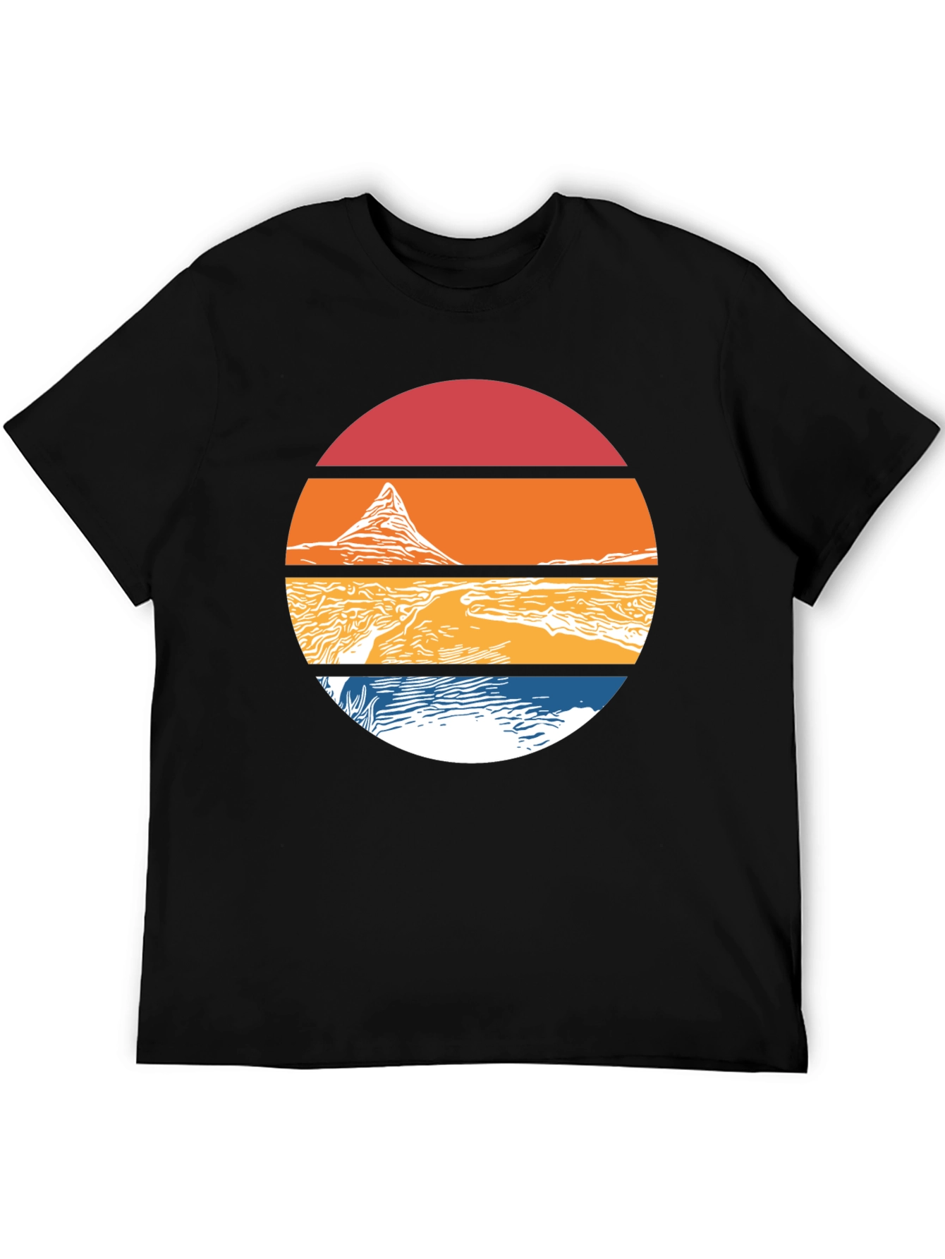 Retro Mountainscape Tee