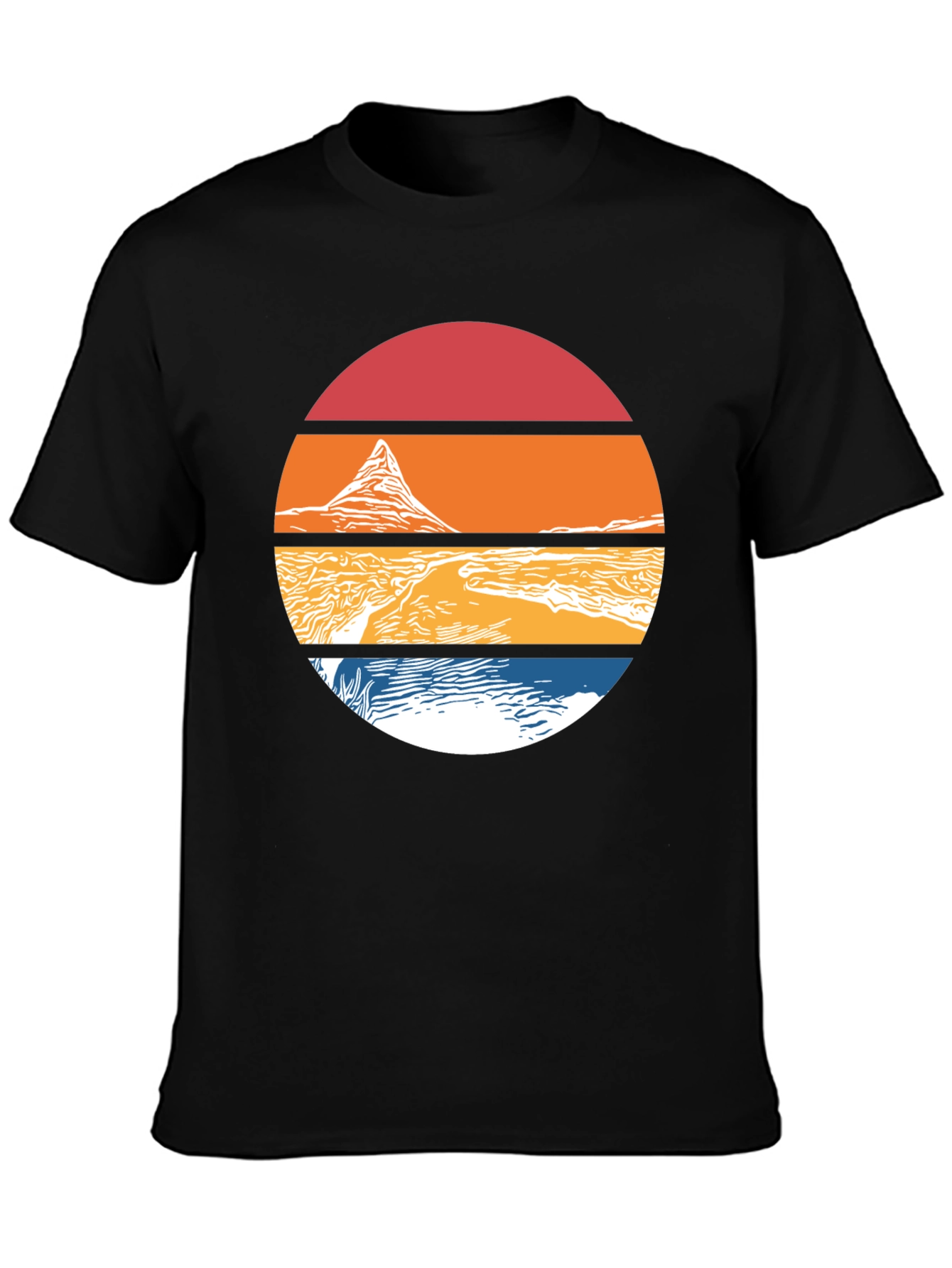 Retro Mountainscape Tee