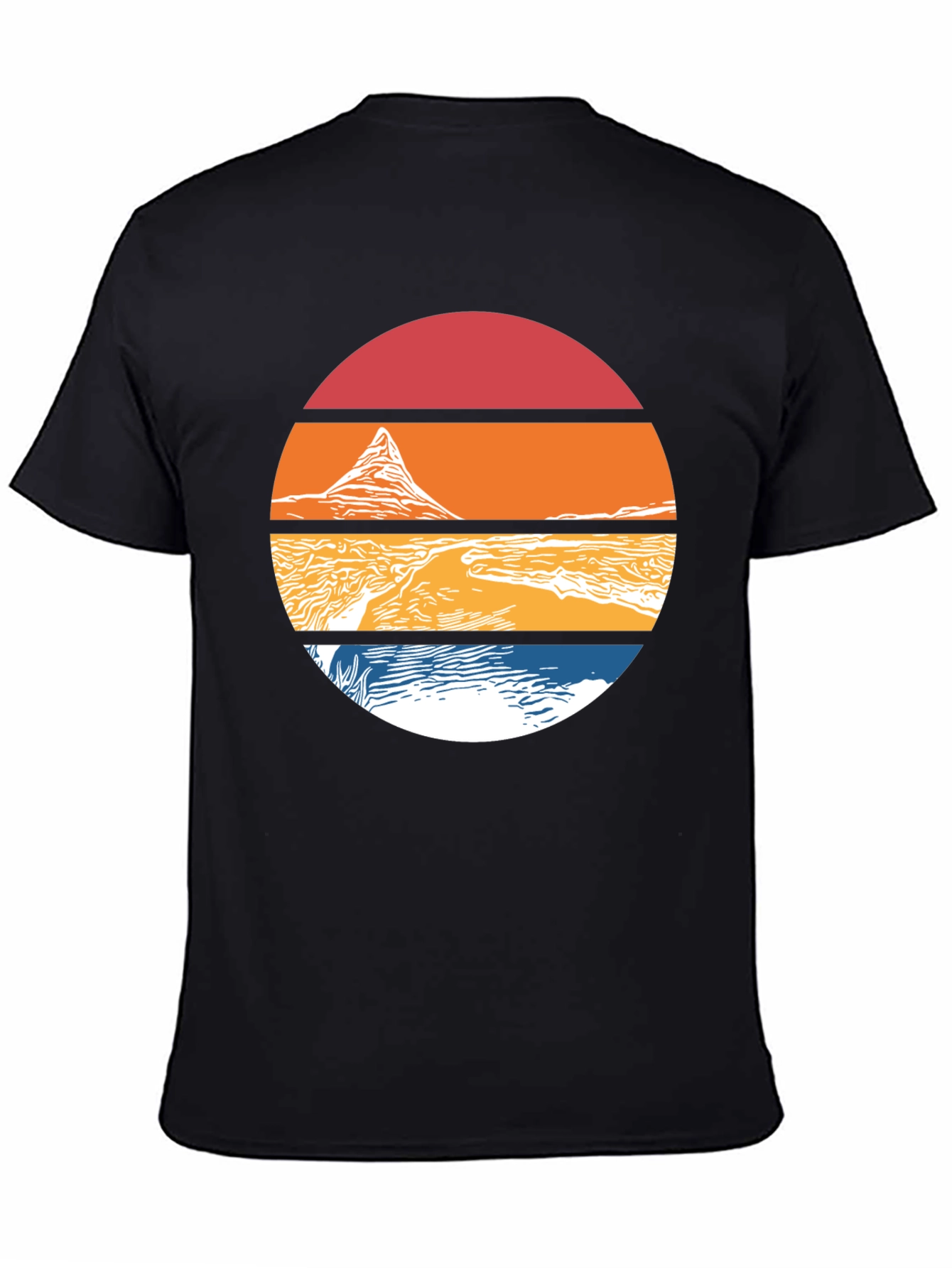 Retro Mountainscape Tee