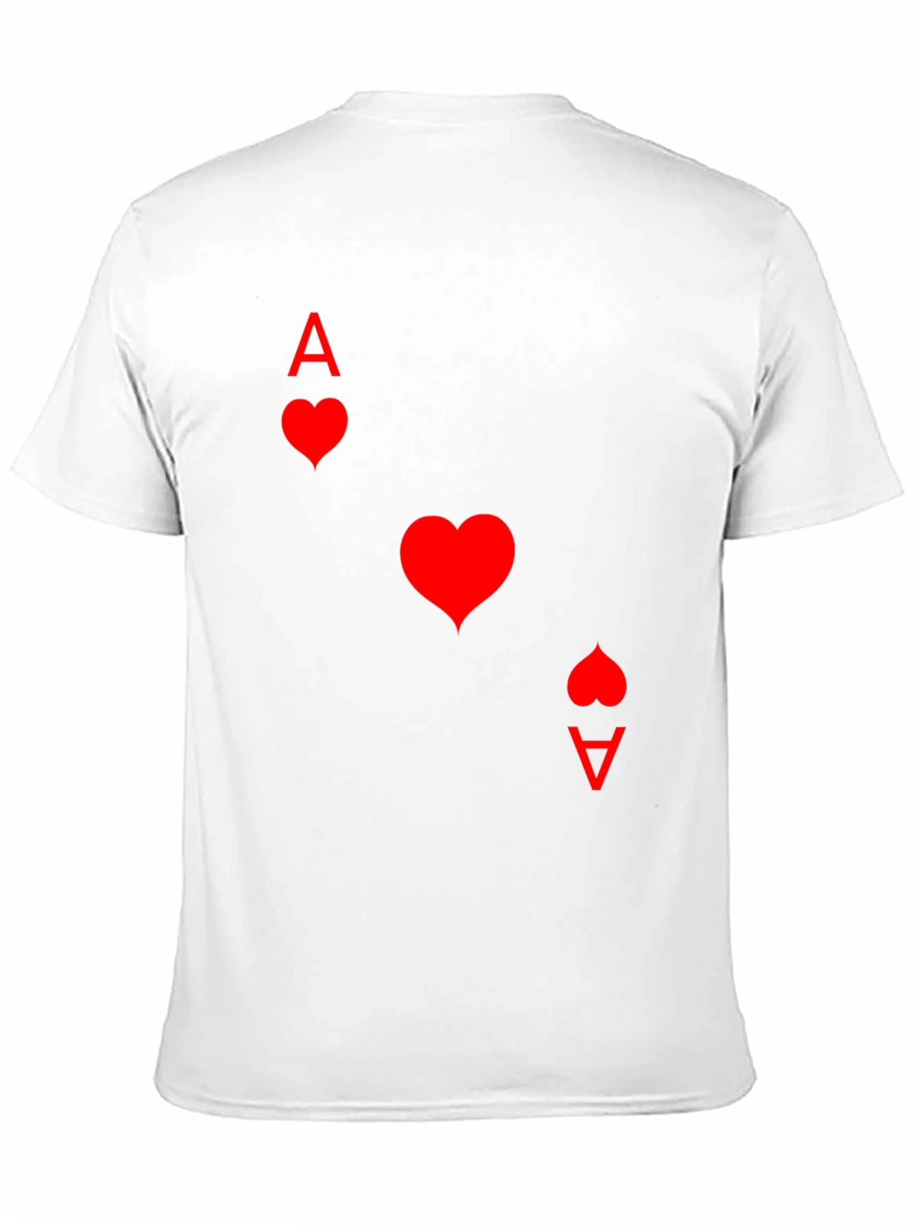 Ace of Hearts Black T-Shirt