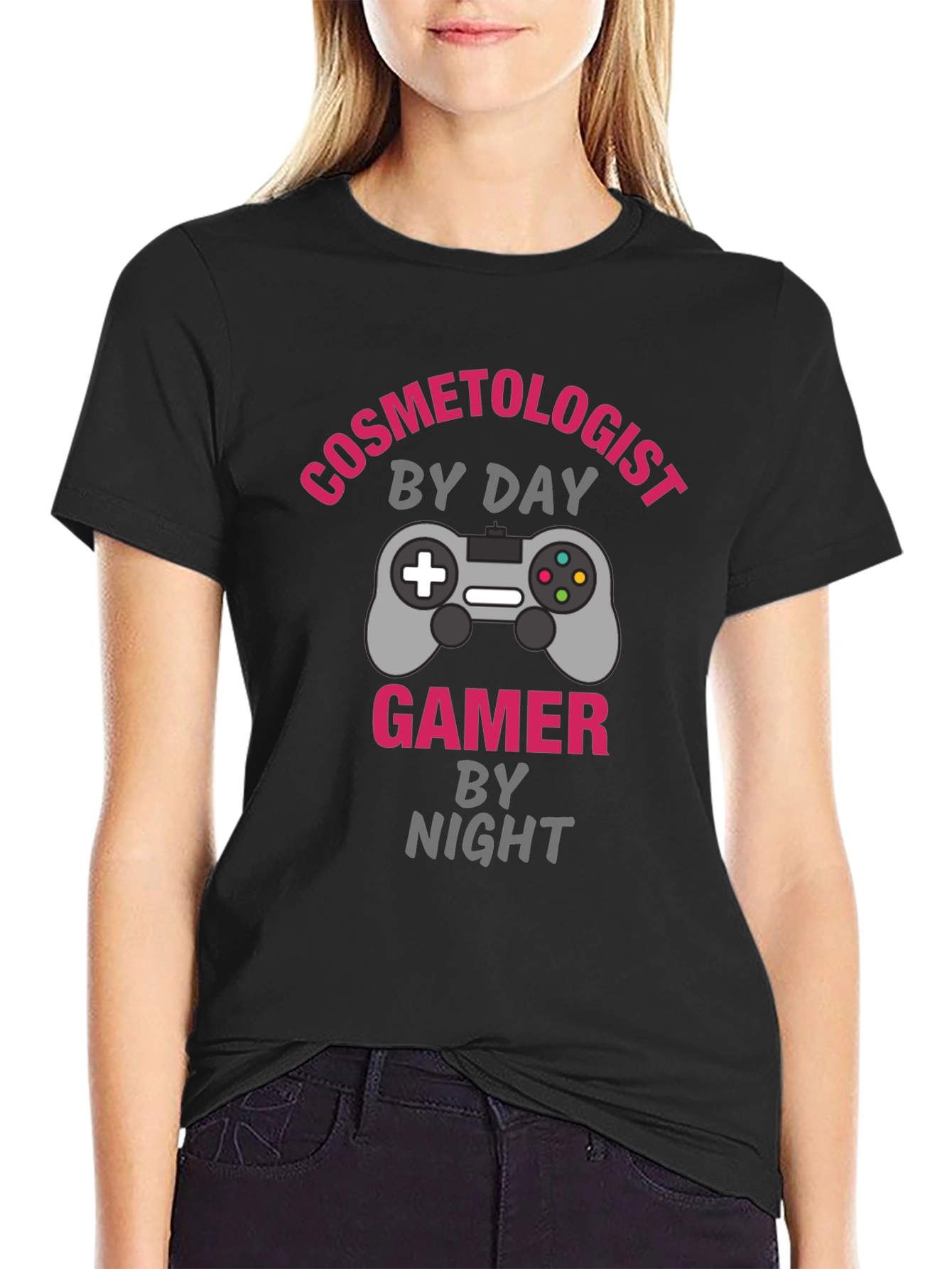 Cosmetologist Gamer T-Shirt