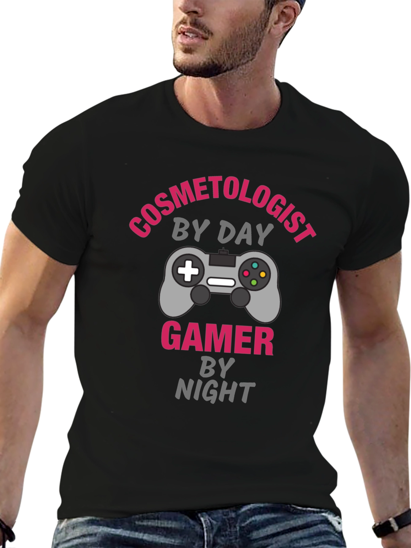 Cosmetologist Gamer T-Shirt