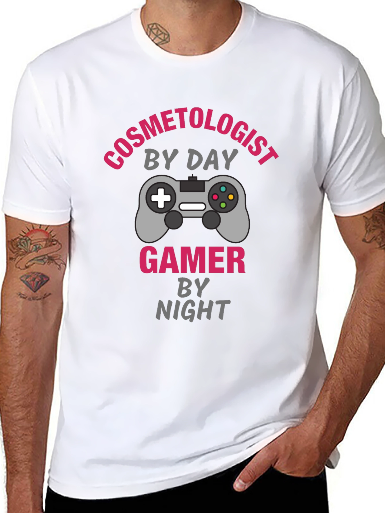 Cosmetologist Gamer T-Shirt