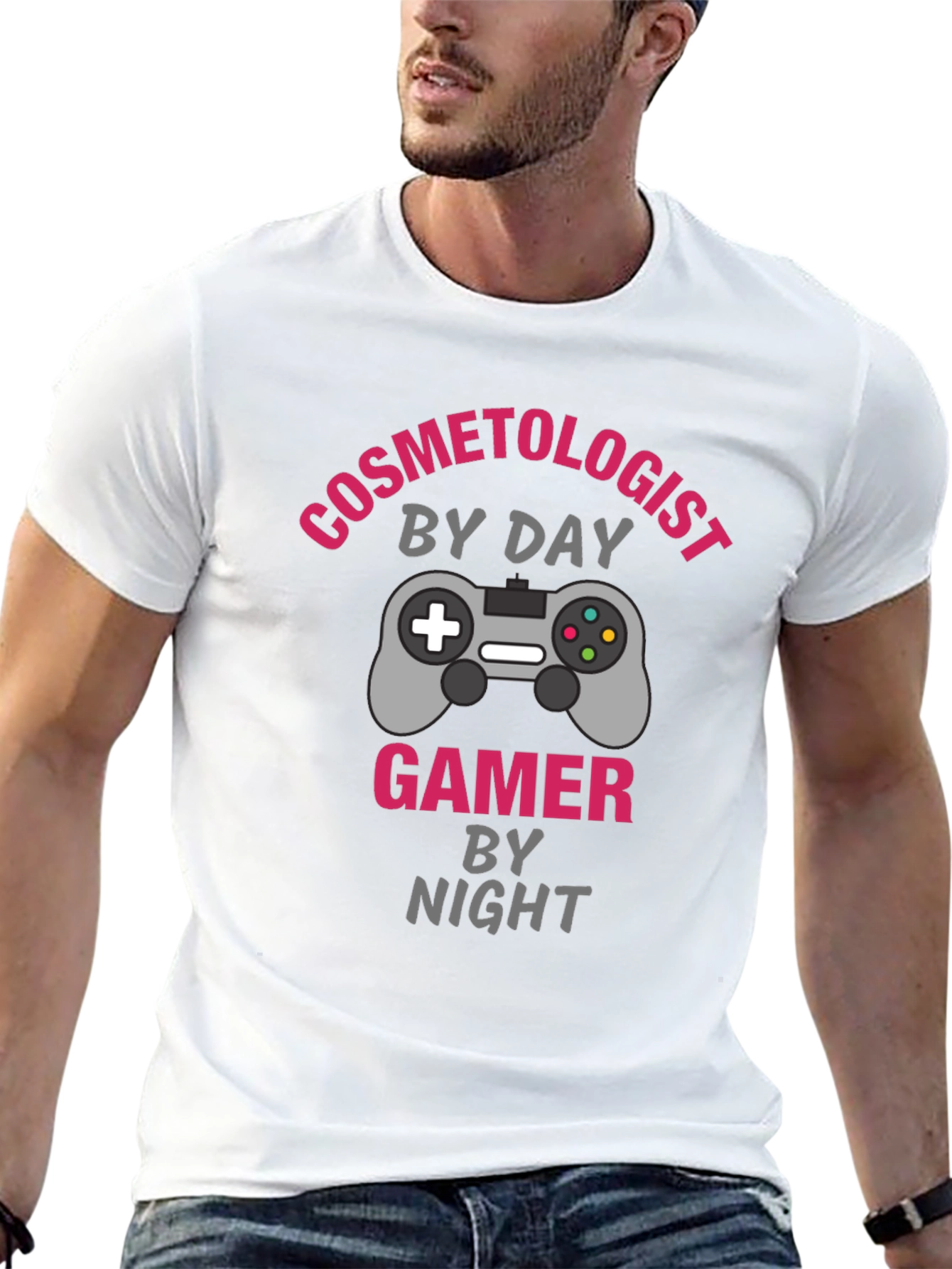 Cosmetologist Gamer T-Shirt