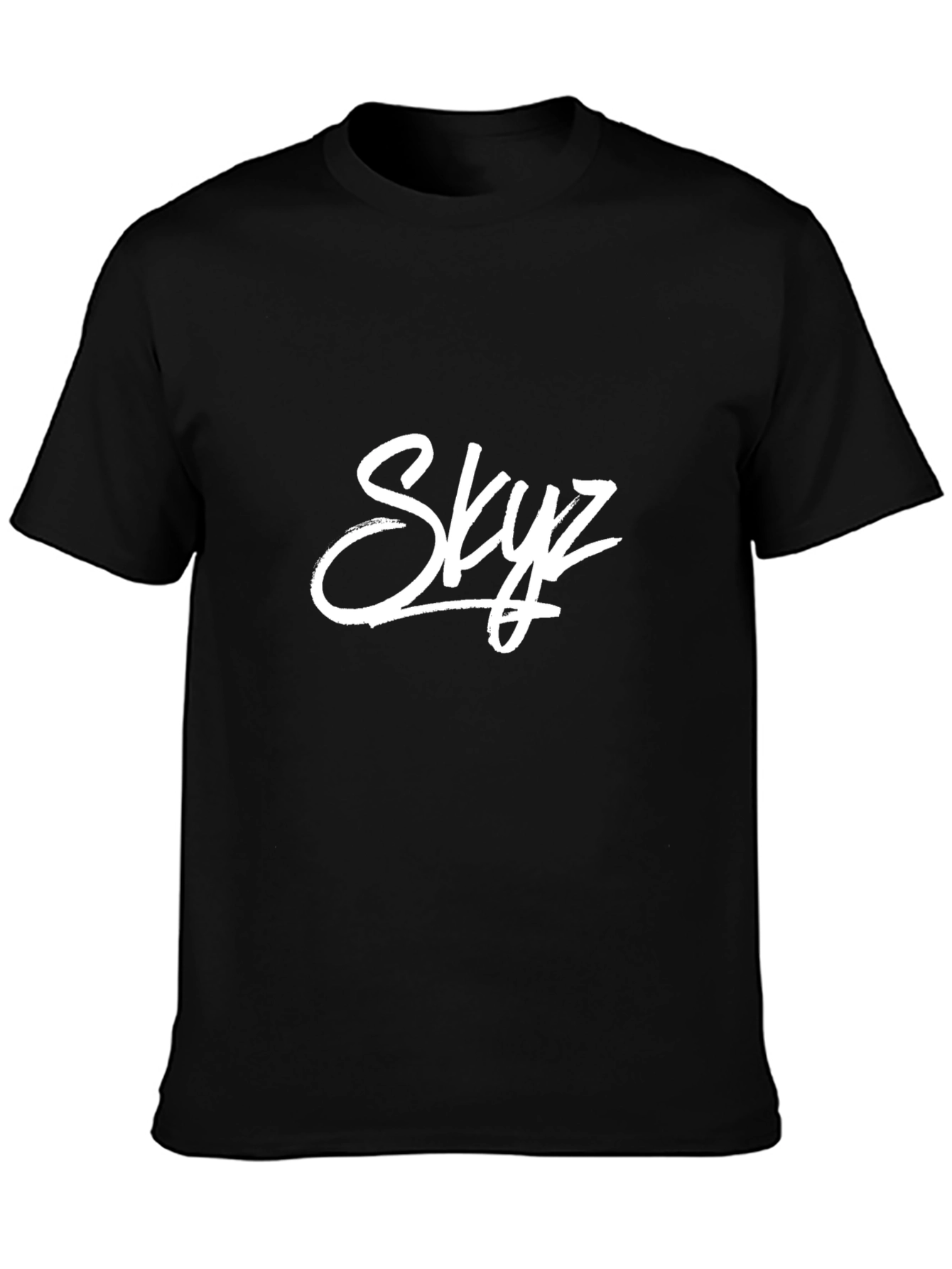 Skyz Graphic Black T-Shirt