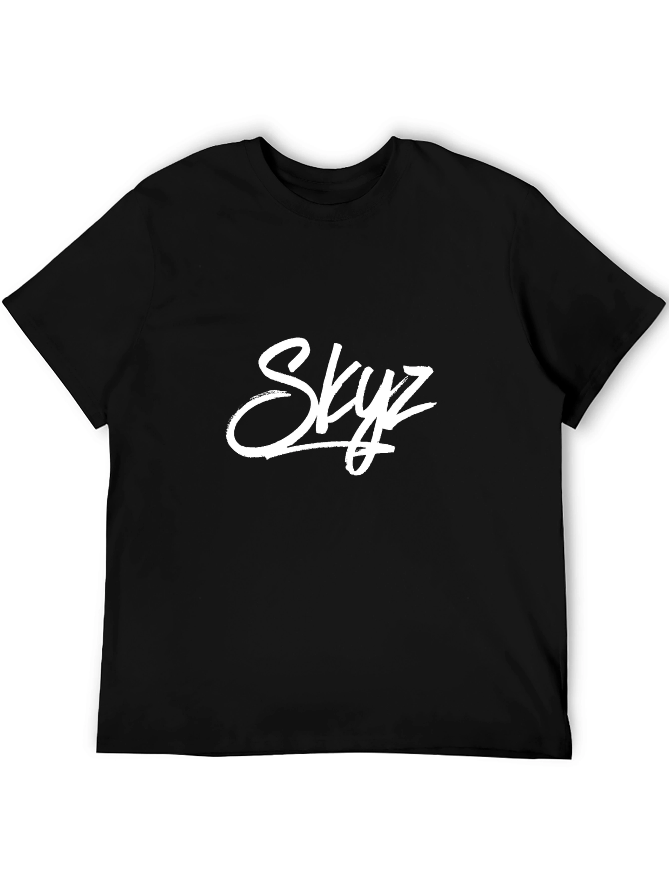 Skyz Graphic Black T-Shirt