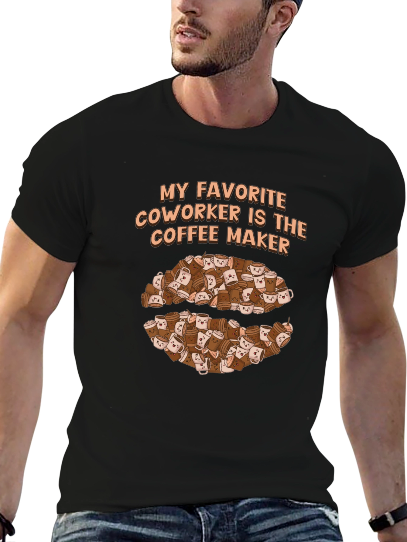 Coffee Maker Coworker T-Shirt - Funny Office Gift