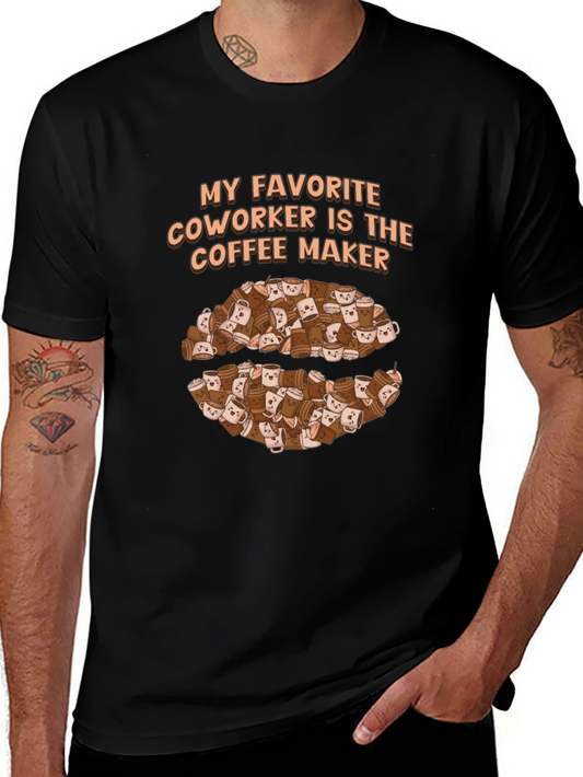 Coffee Maker Coworker T-Shirt - Funny Office Gift