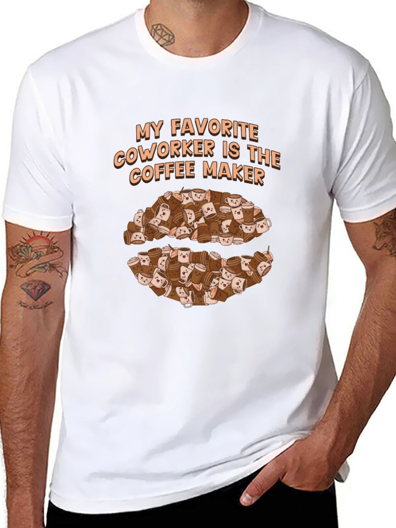 Coffee Maker Coworker T-Shirt - Funny Office Gift