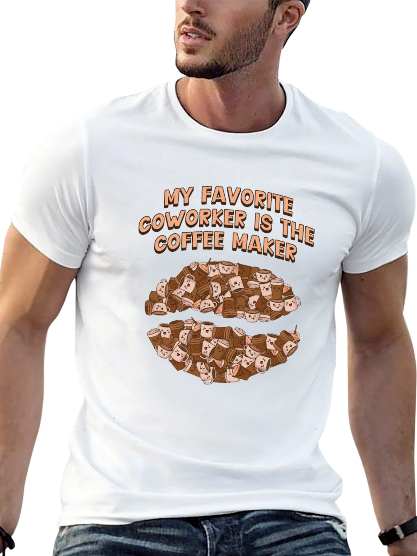 Coffee Maker Coworker T-Shirt - Funny Office Gift