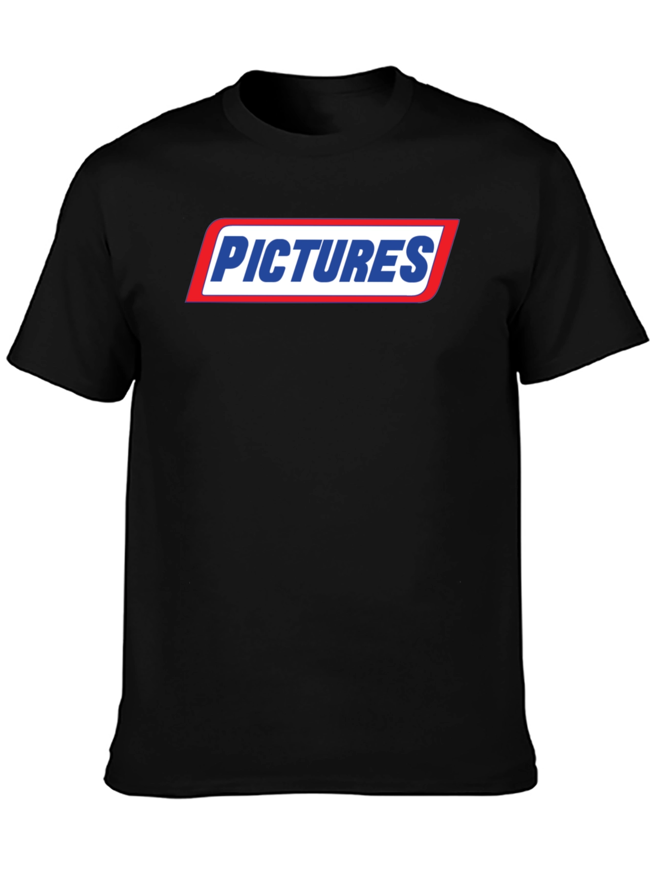 Retro Pictures Graphic T-Shirt - Black