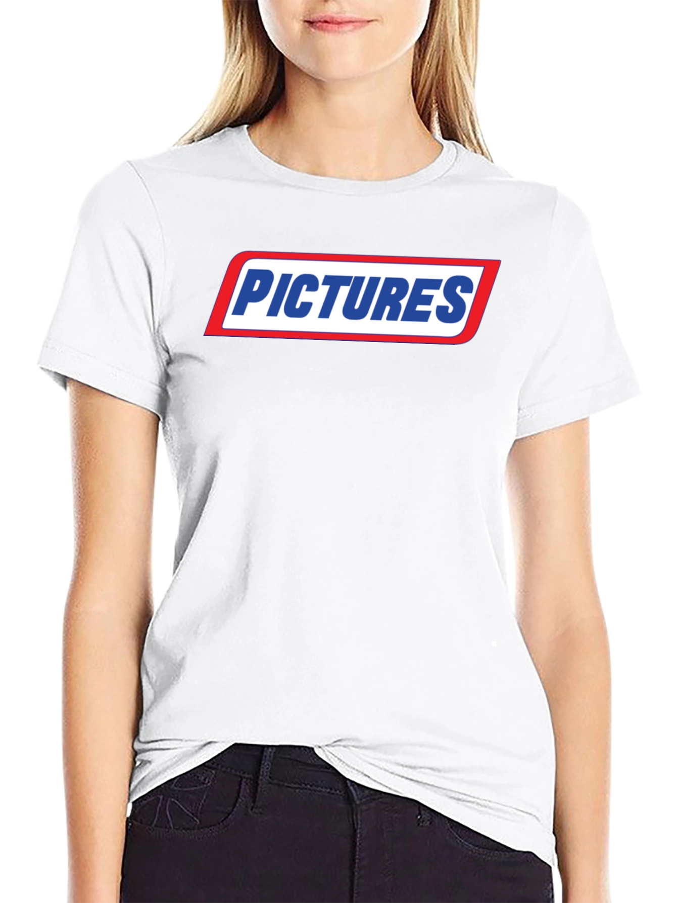 Retro Pictures Graphic T-Shirt - Black