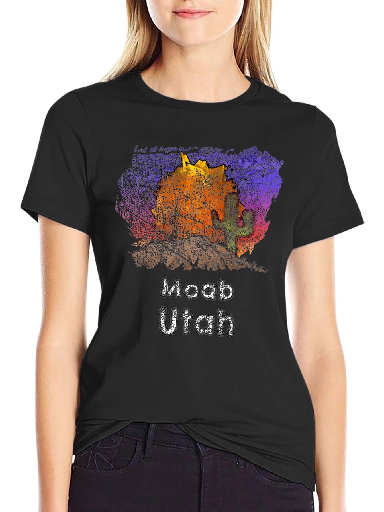 Moab Utah Desert Graphic T-Shirt