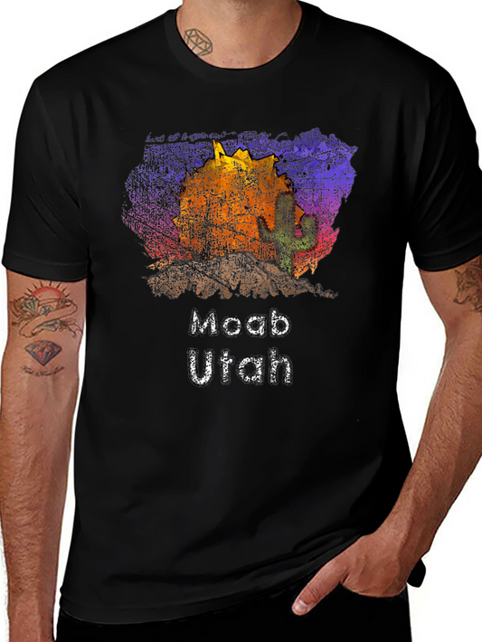 Moab Utah Desert Graphic T-Shirt