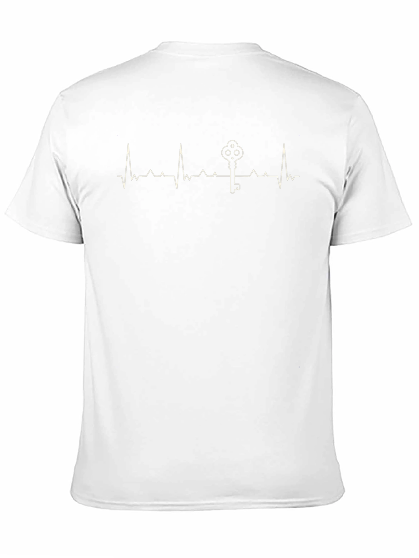 Heartbeat Key Graphic Tee - Unlock Your Style