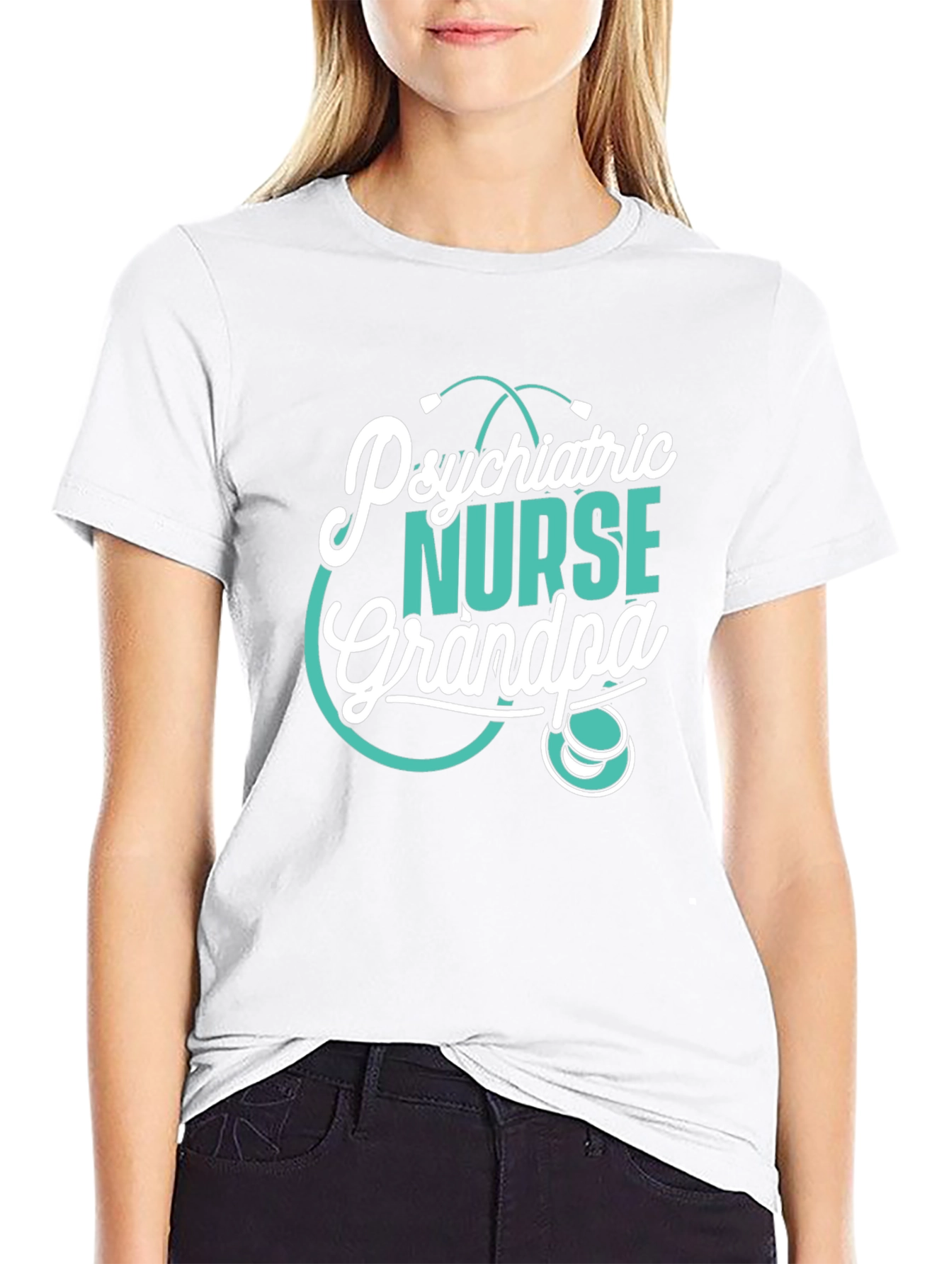 Psychiatric Nurse Grandpa T-Shirt