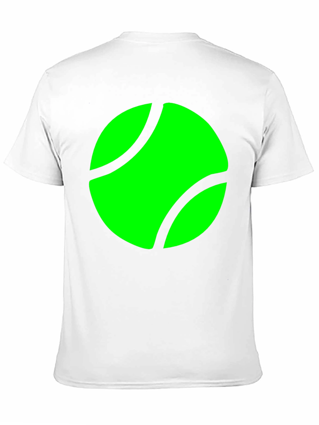 Tennis Ball Graphic Black T-Shirt