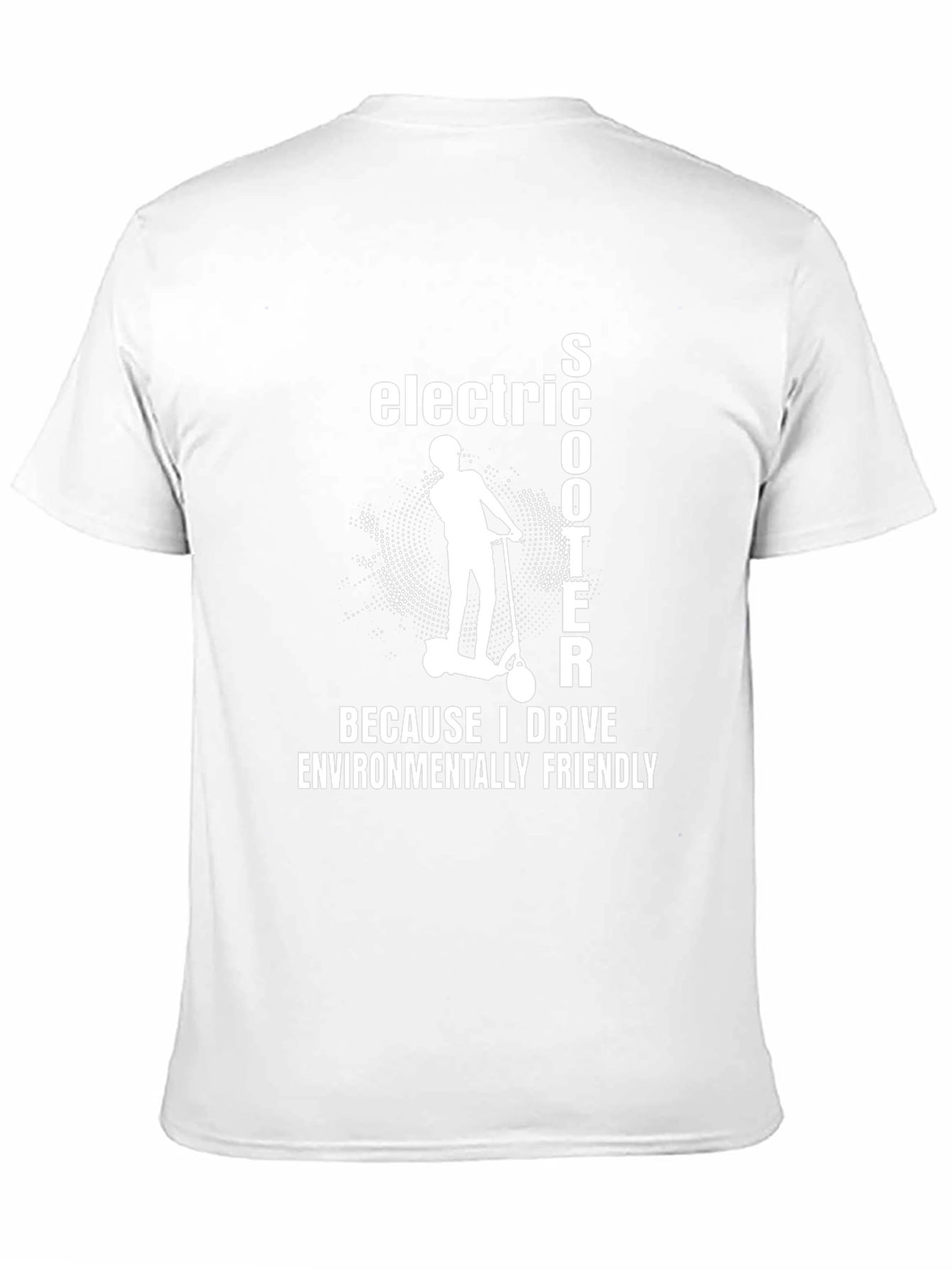 Electric Scooter T-Shirt - Environmentally Friendly