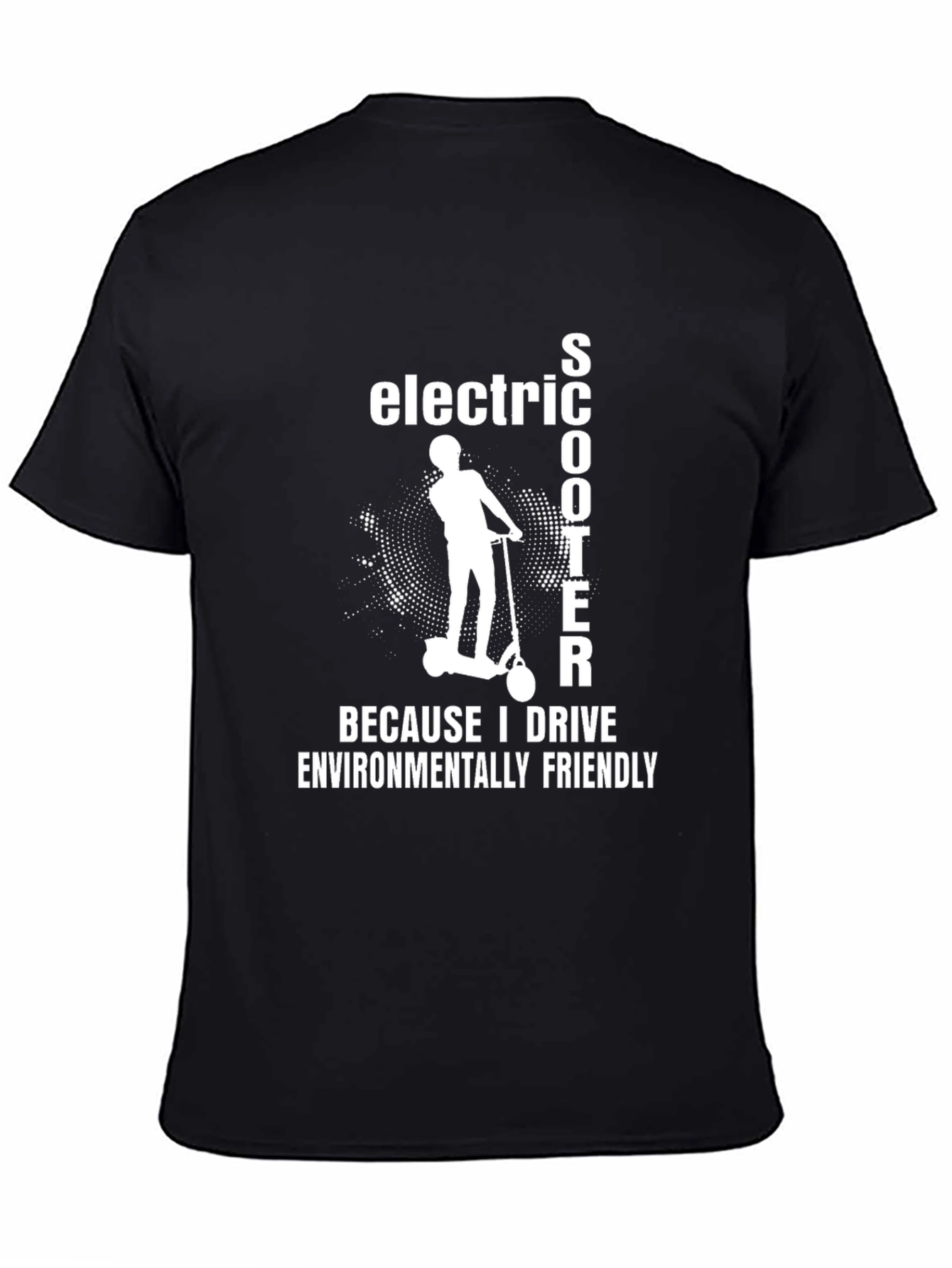 Electric Scooter T-Shirt - Environmentally Friendly