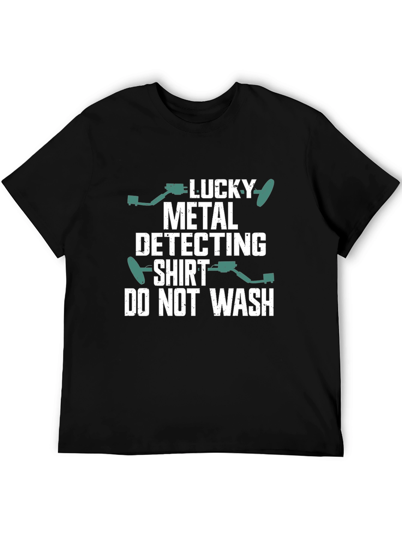Lucky Metal Detecting Shirt - Funny Hobby Tee
