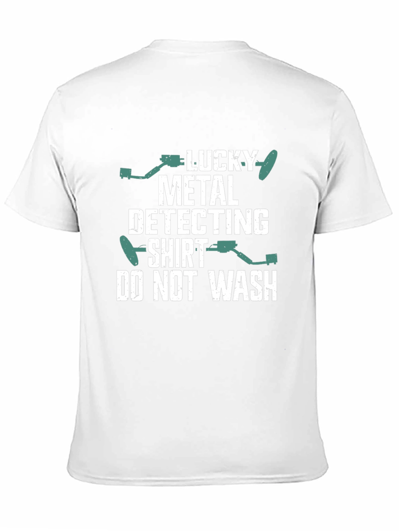 Lucky Metal Detecting Shirt - Funny Hobby Tee