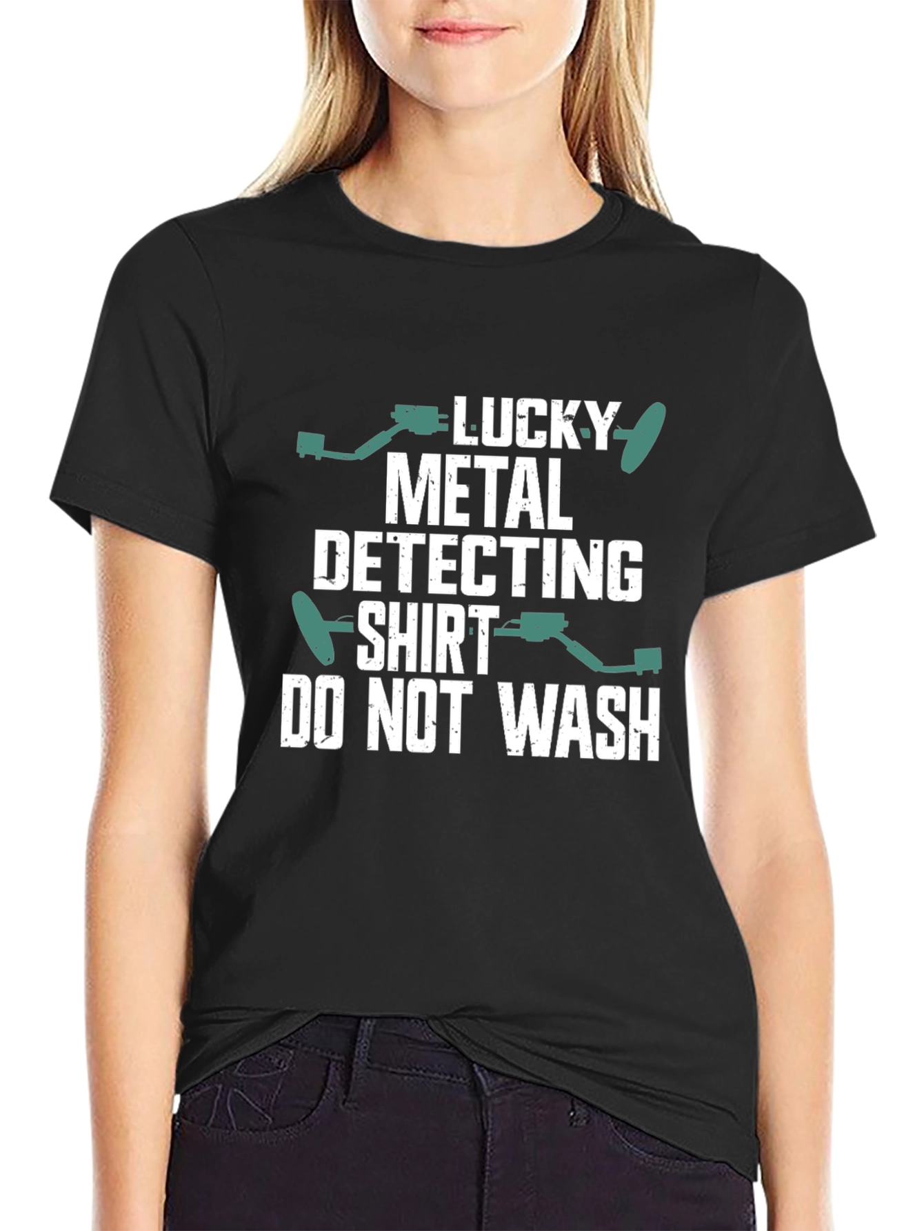 Lucky Metal Detecting Shirt - Funny Hobby Tee