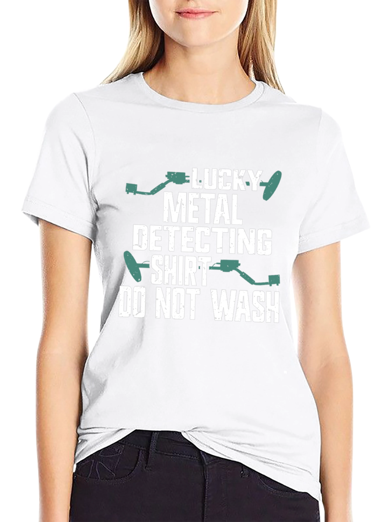 Lucky Metal Detecting Shirt - Funny Hobby Tee