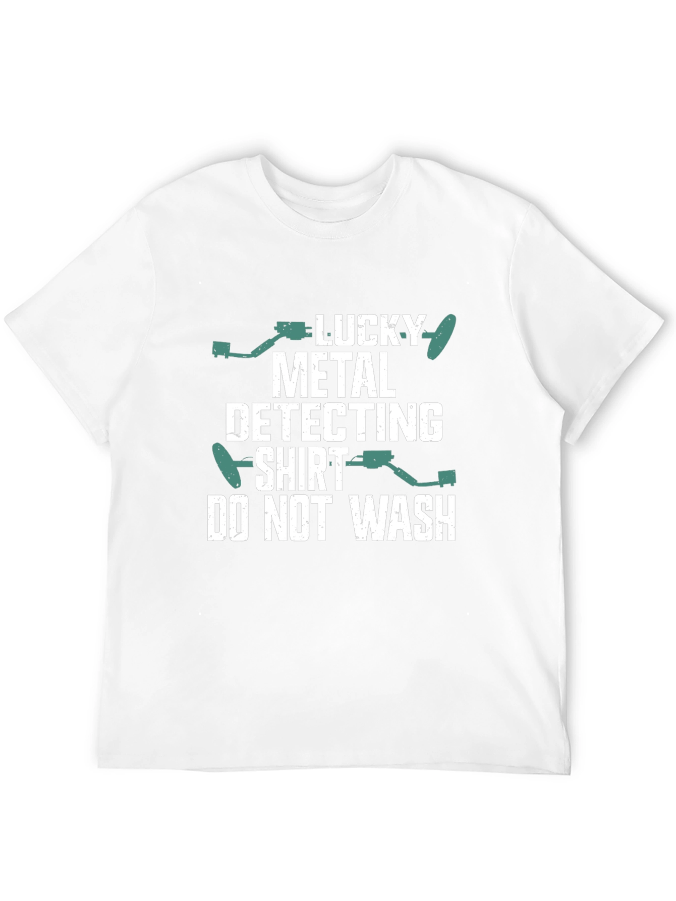 Lucky Metal Detecting Shirt - Funny Hobby Tee
