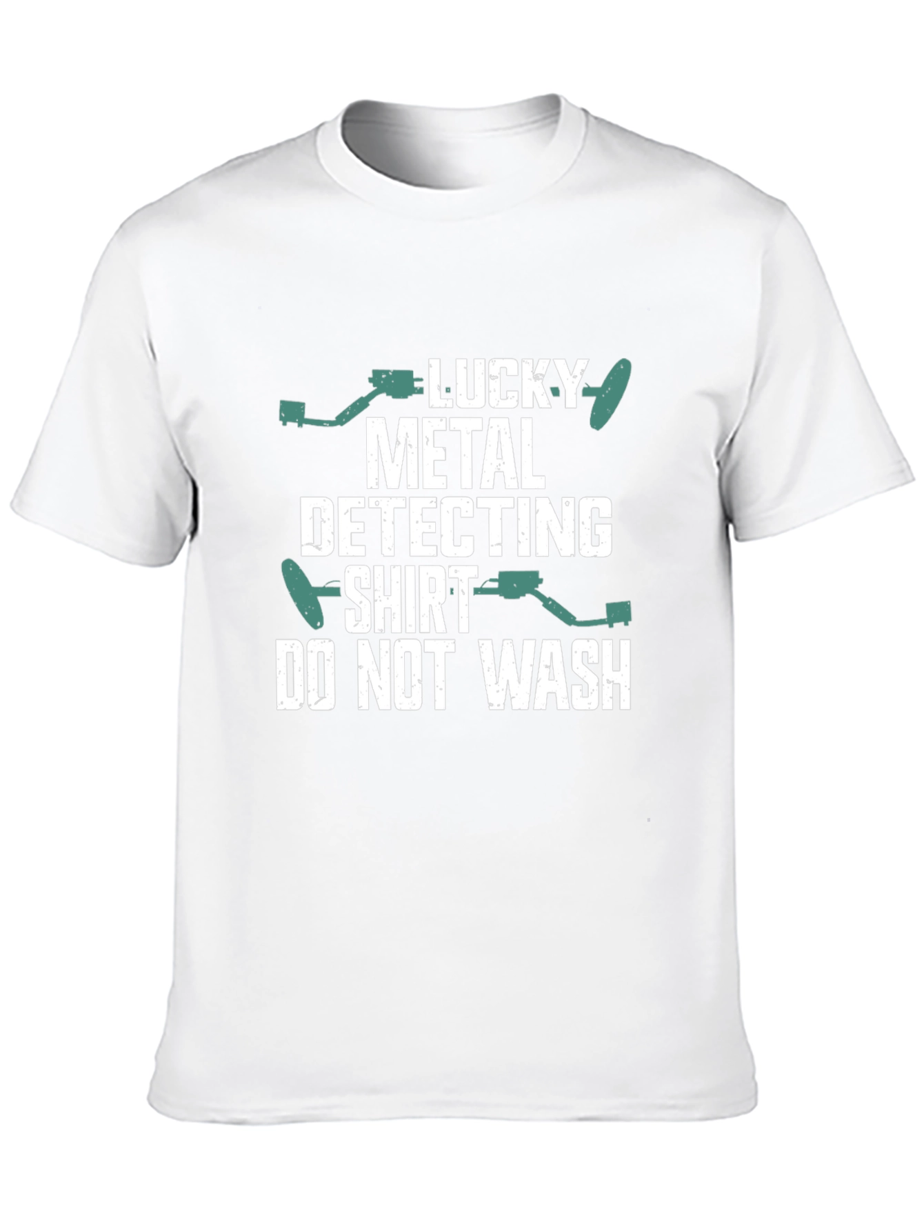 Lucky Metal Detecting Shirt - Funny Hobby Tee