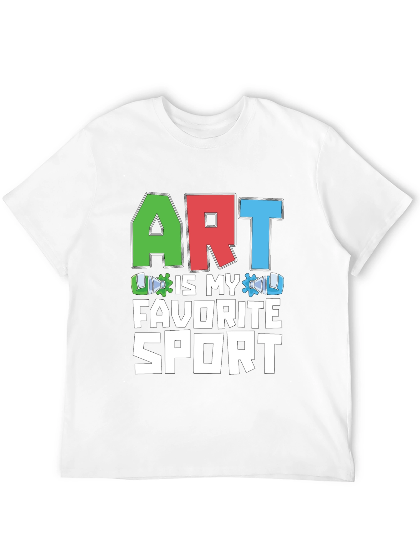Art is My Favorite Sport Graphic T-Shirt