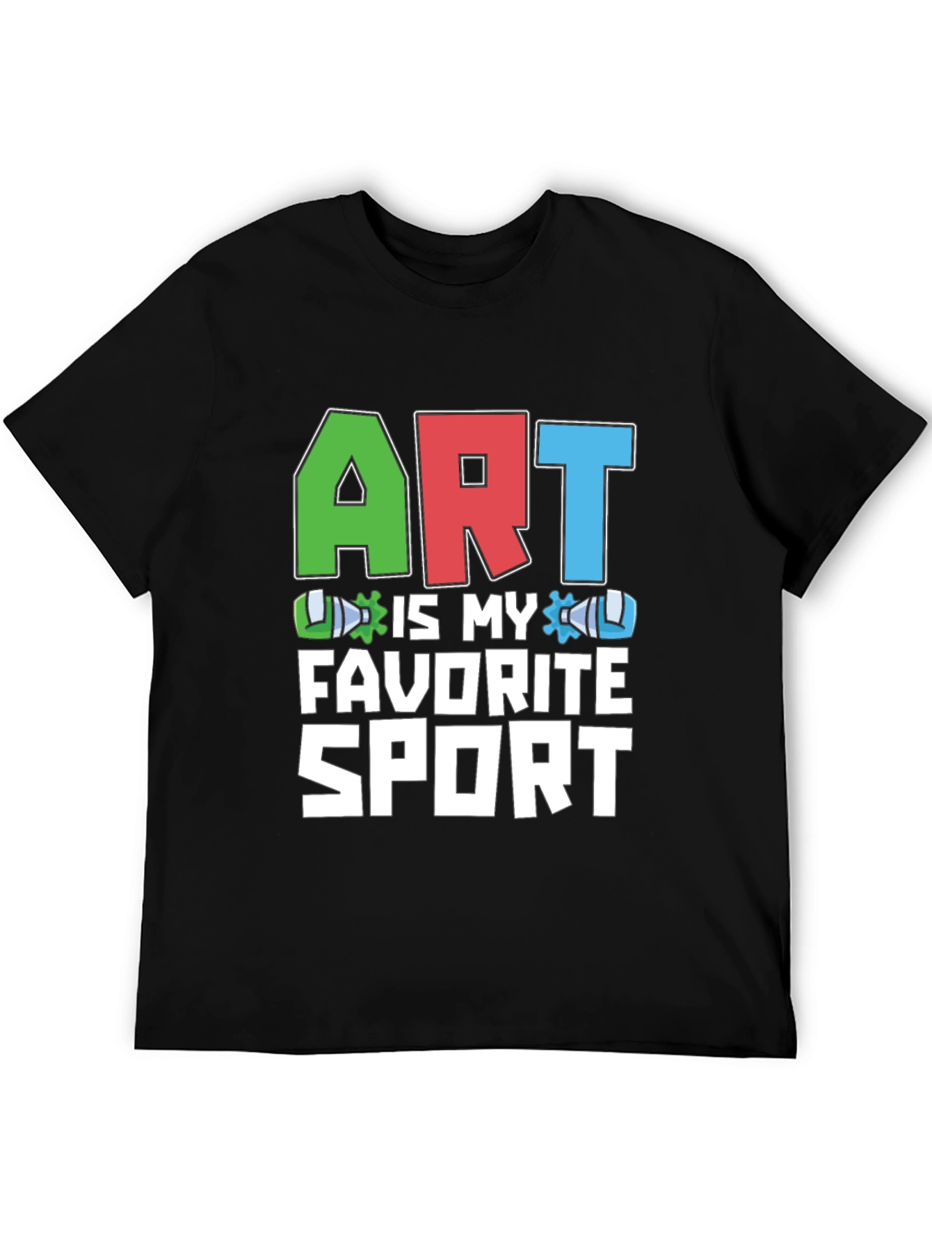 Art is My Favorite Sport Graphic T-Shirt