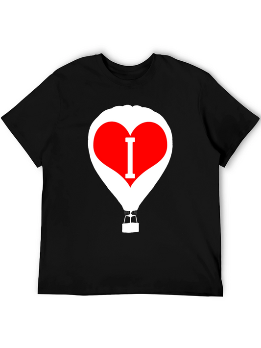 I Heart Balloon T-Shirt - Novelty Graphic Tee