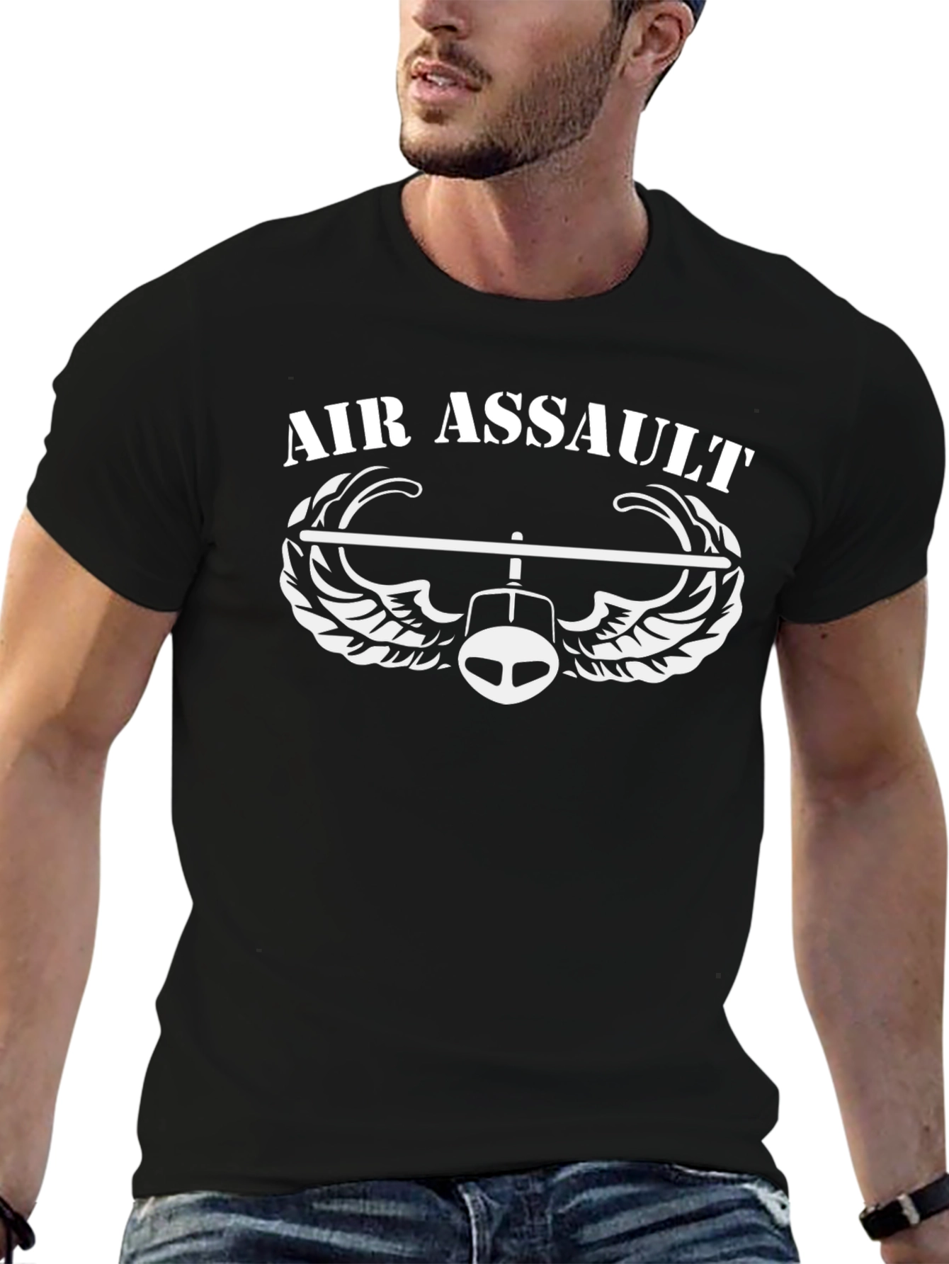 Air Assault T-Shirt - Military Helicopter Wings Tee