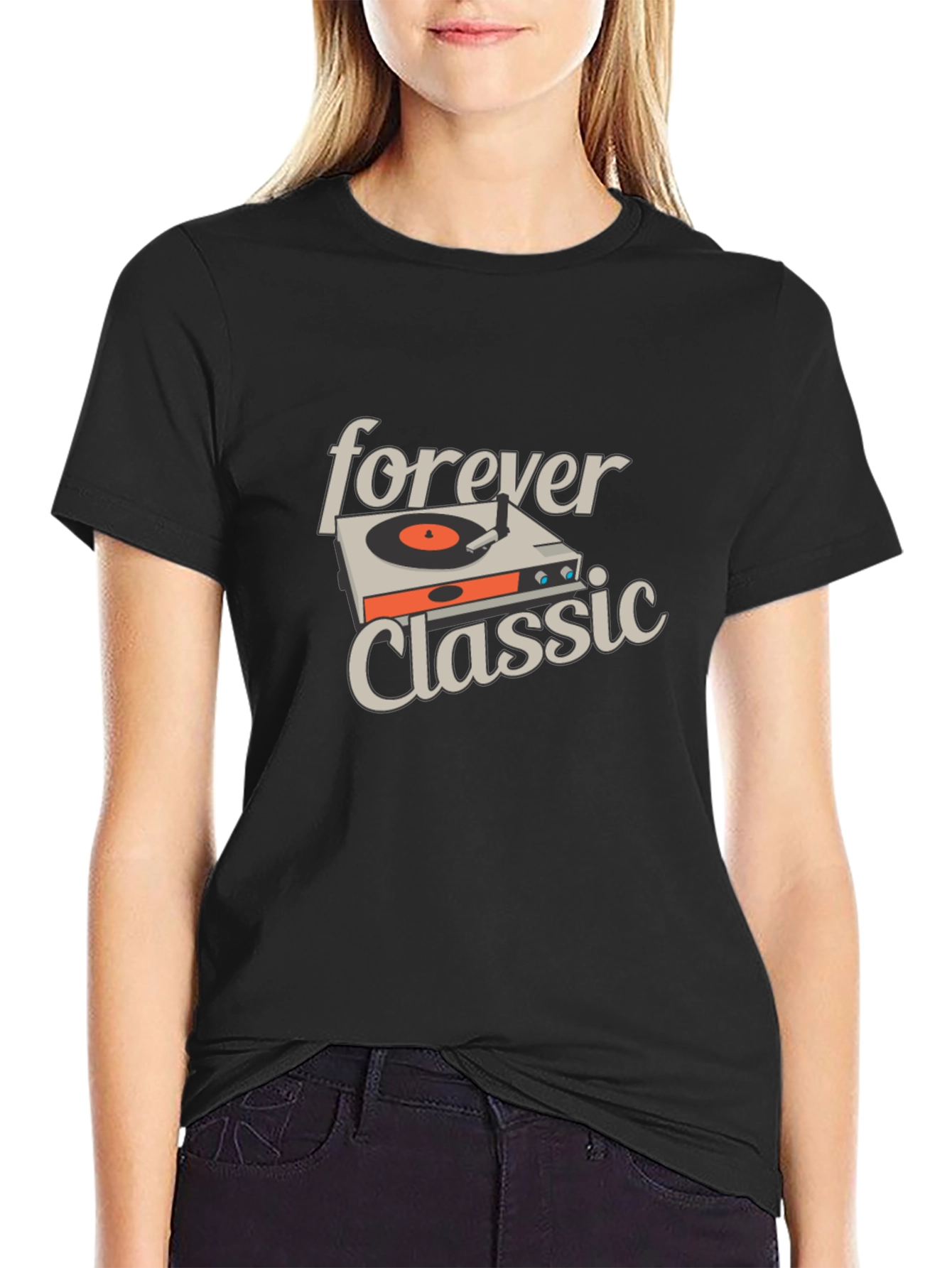 Forever Classic Graphic Tee - Music Lover Shirt