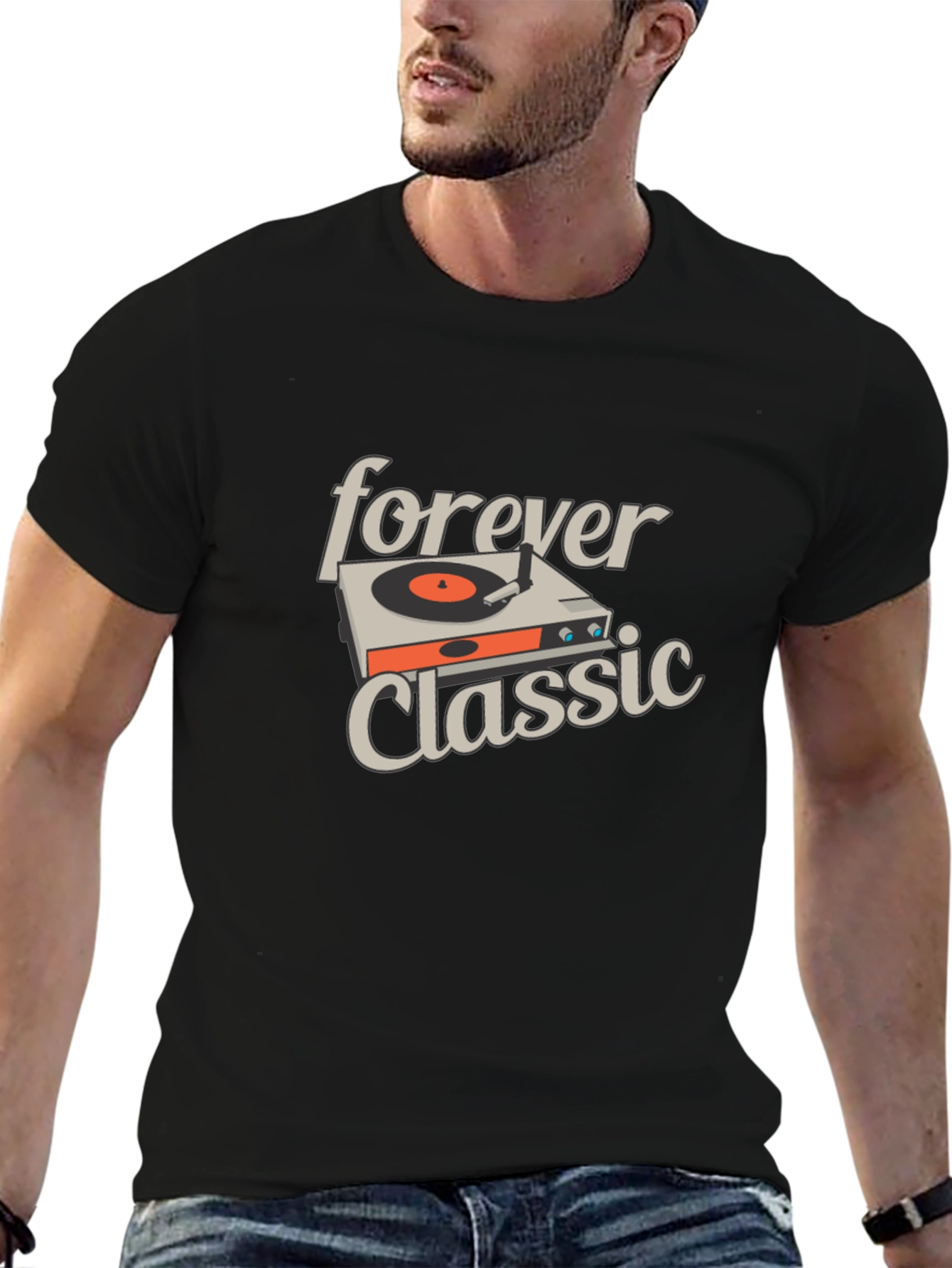 Forever Classic Graphic Tee - Music Lover Shirt