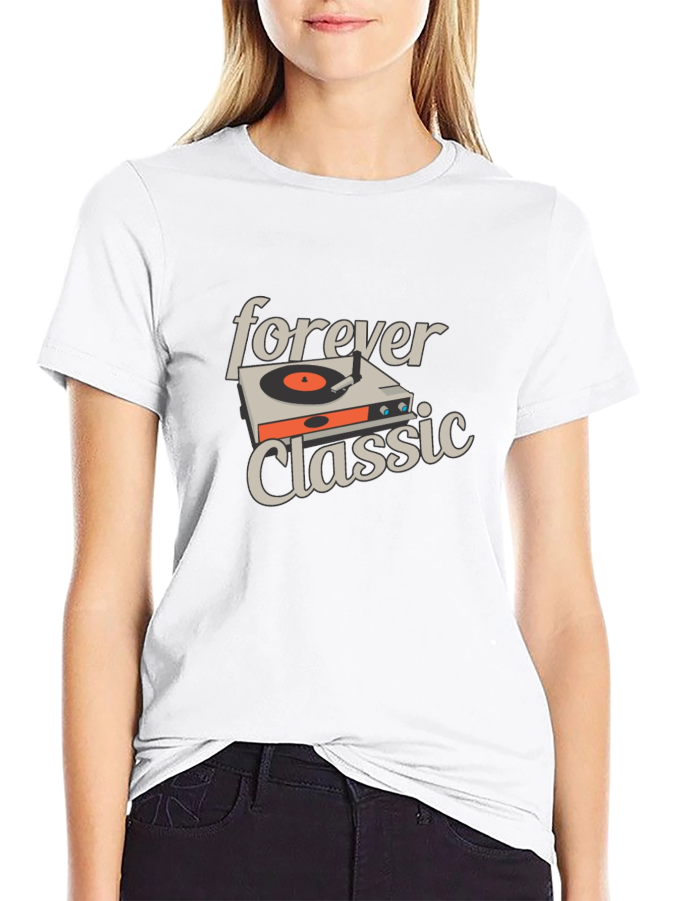 Forever Classic Graphic Tee - Music Lover Shirt