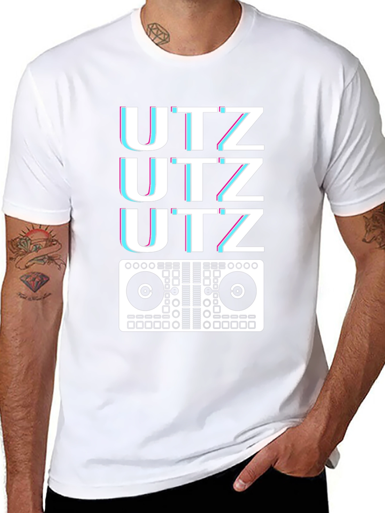 UTZ DJ T-Shirt - Music Lovers Tee